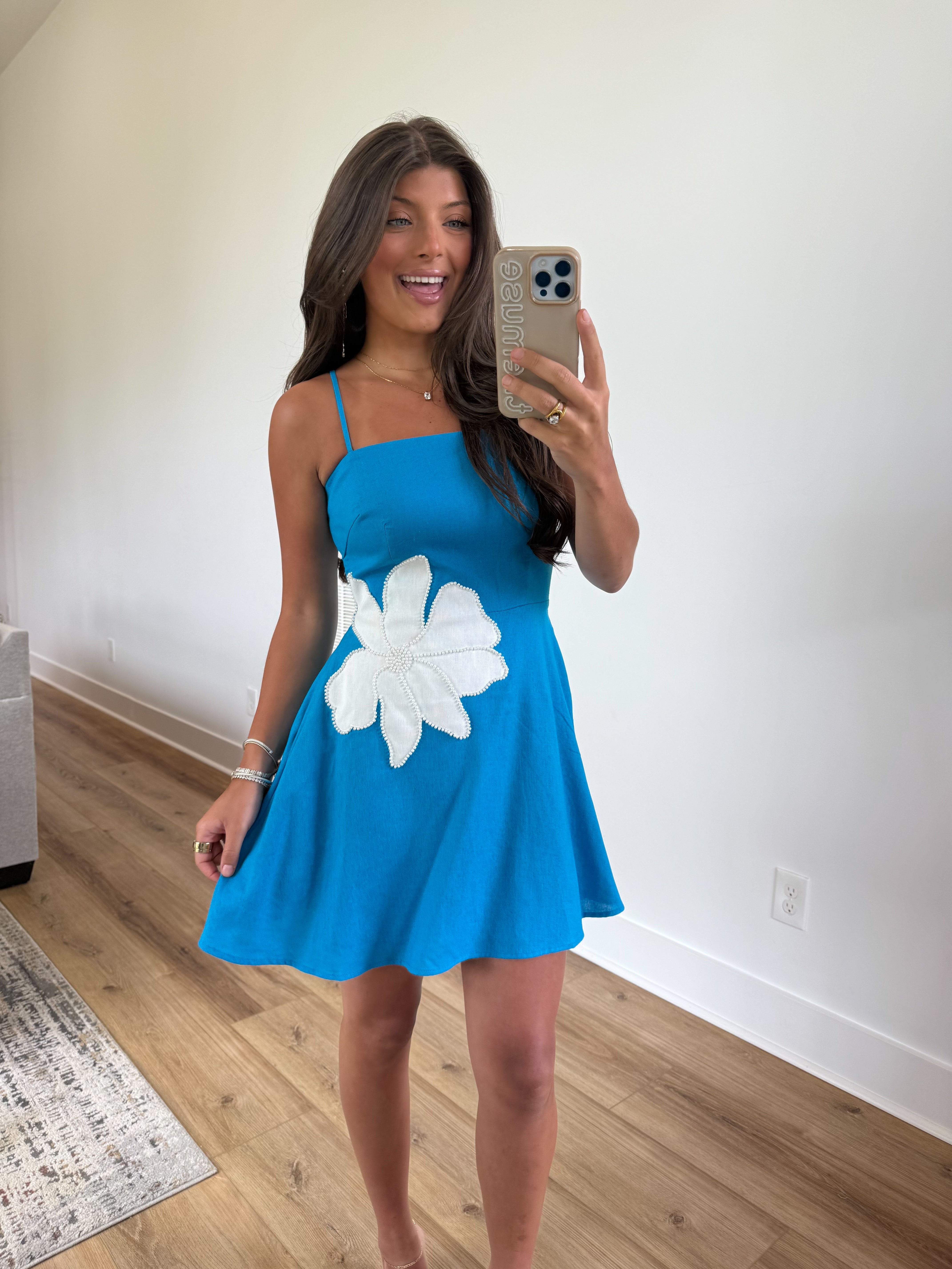 Blue Hibiscus Mini
