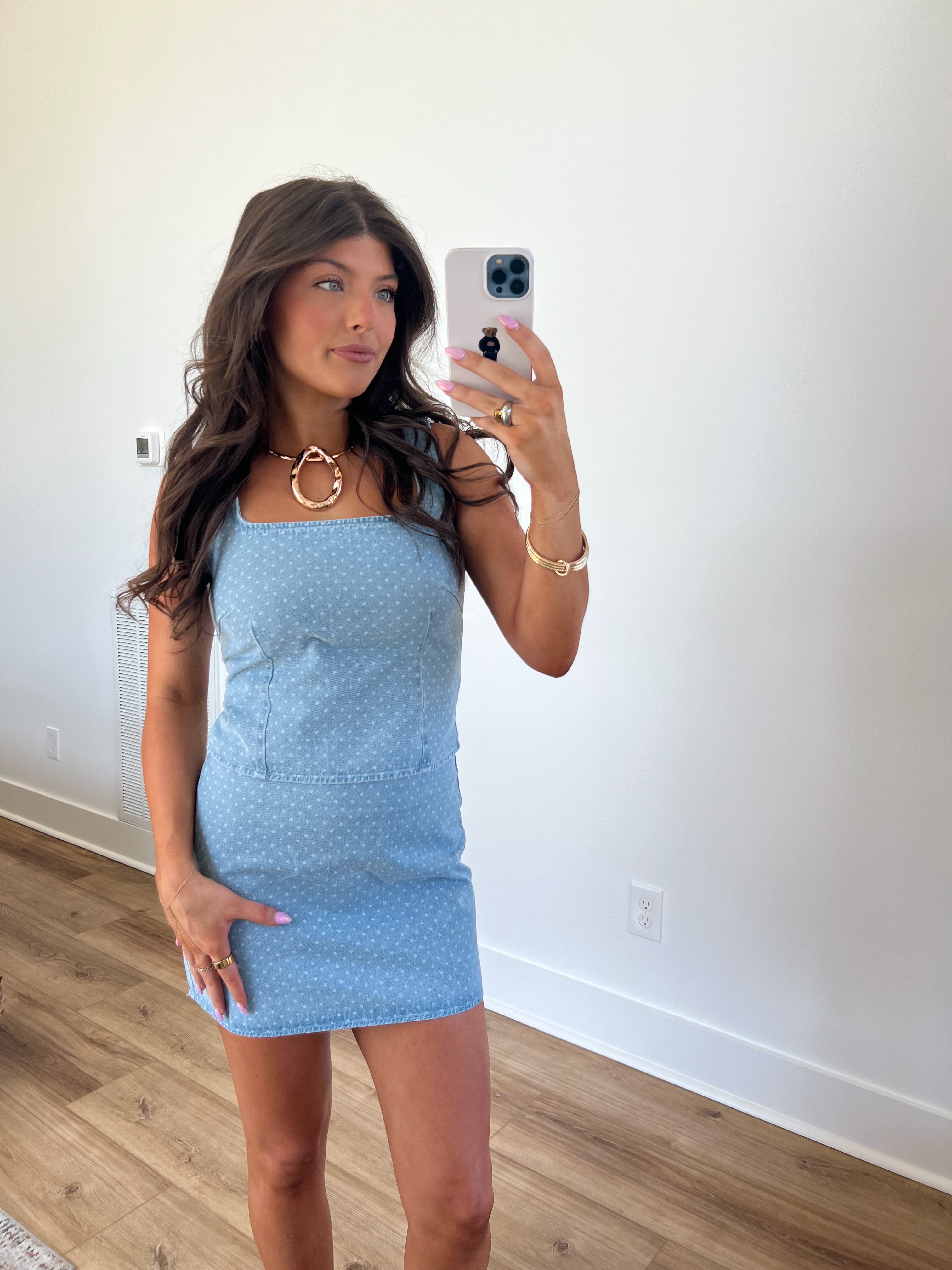 Dottie Denim Skirt Set