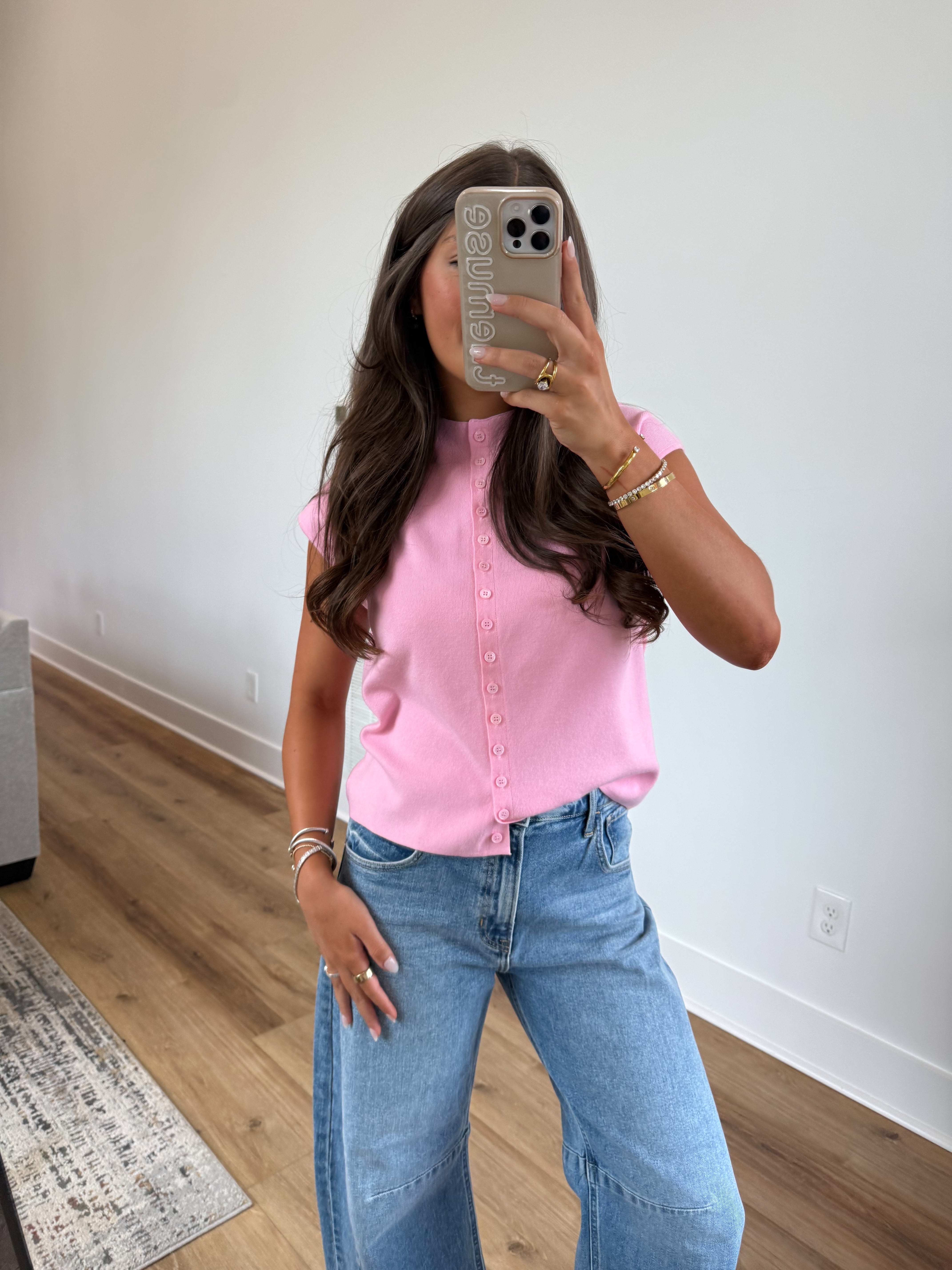 Jellybean Sweater Top (Berry)