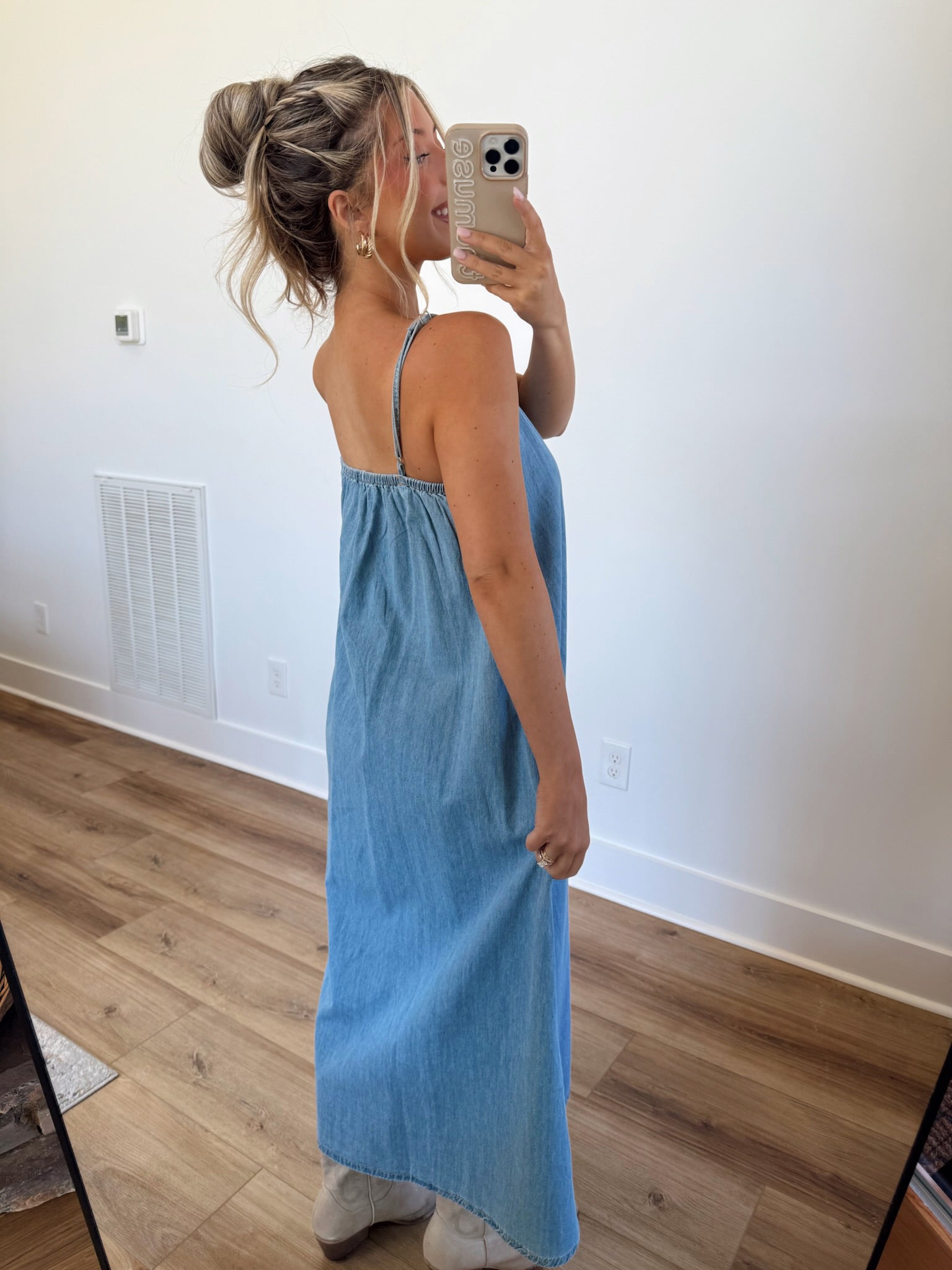 Classic Denim Maxi