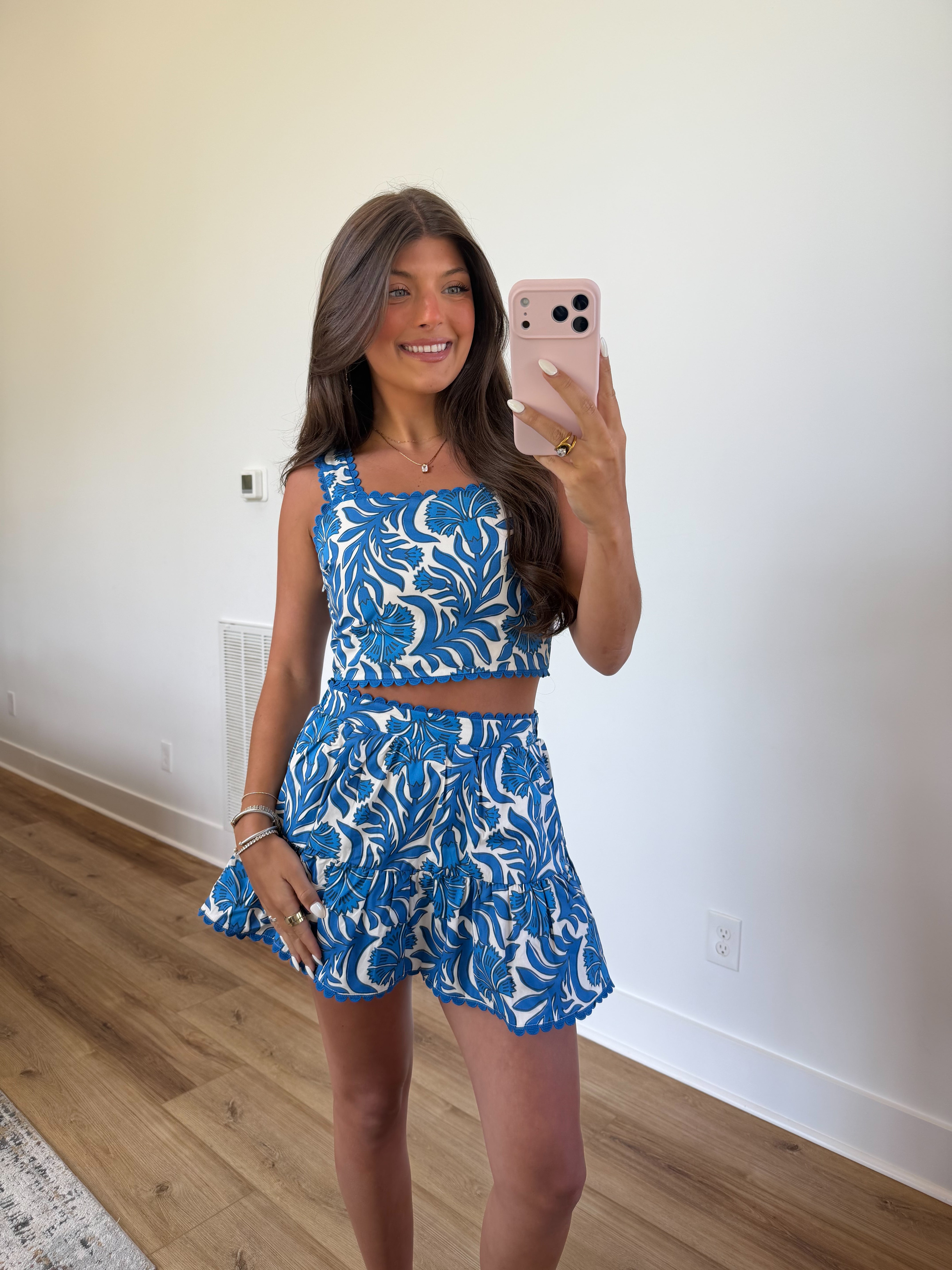 Island Bloom Skort Set