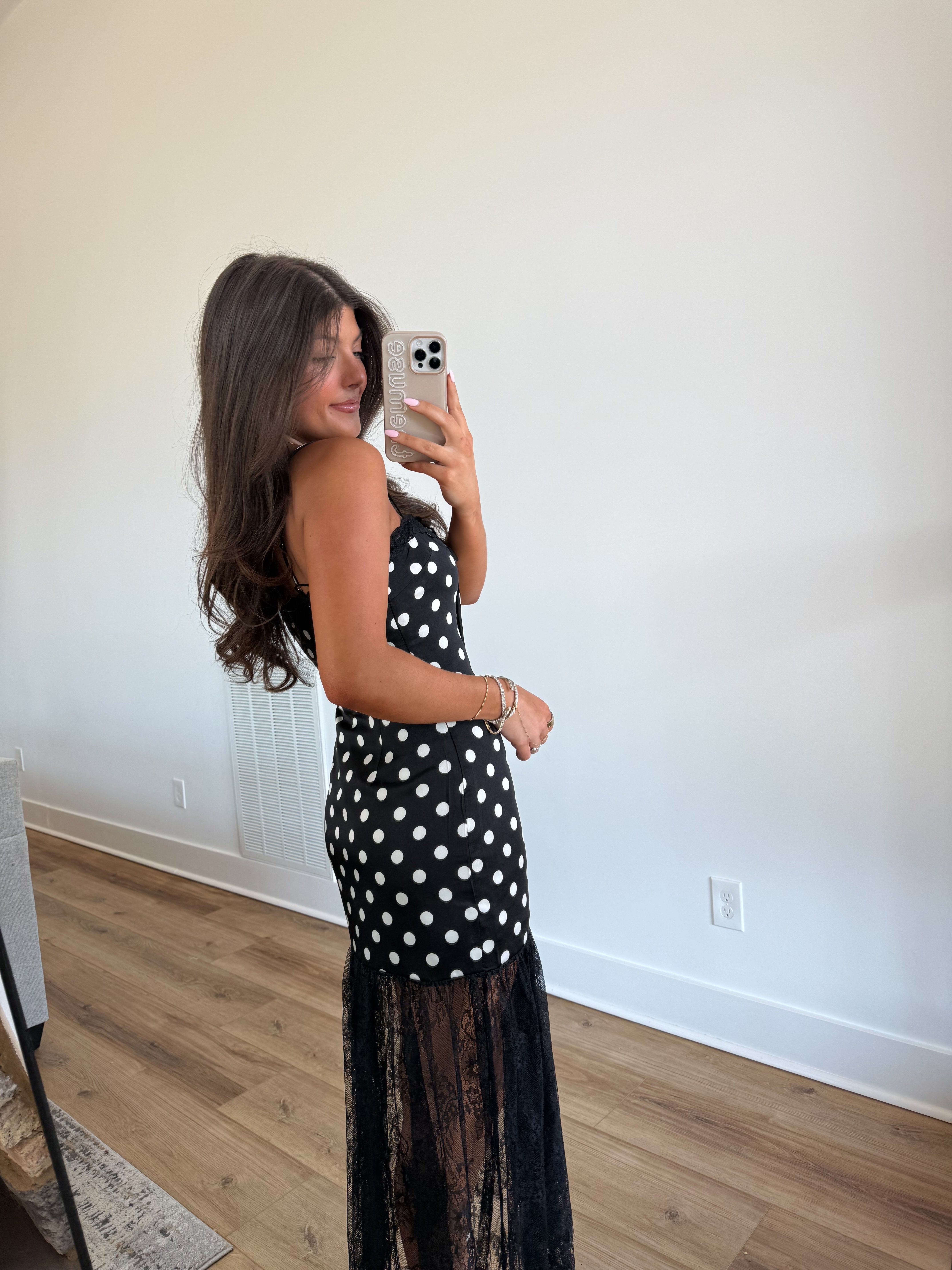 The Amour Lace Dress (Black)