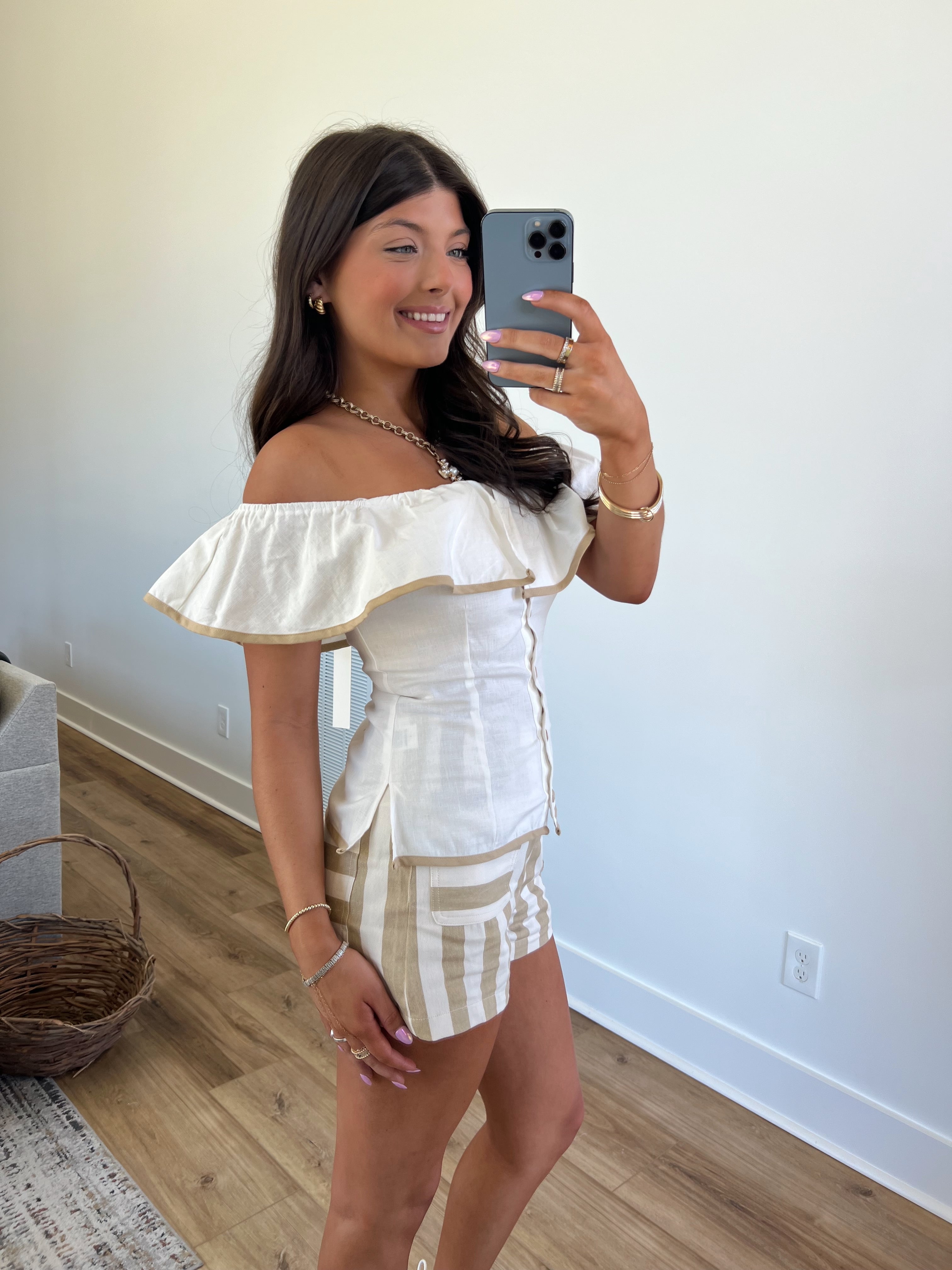Sydney Ruffle Top
