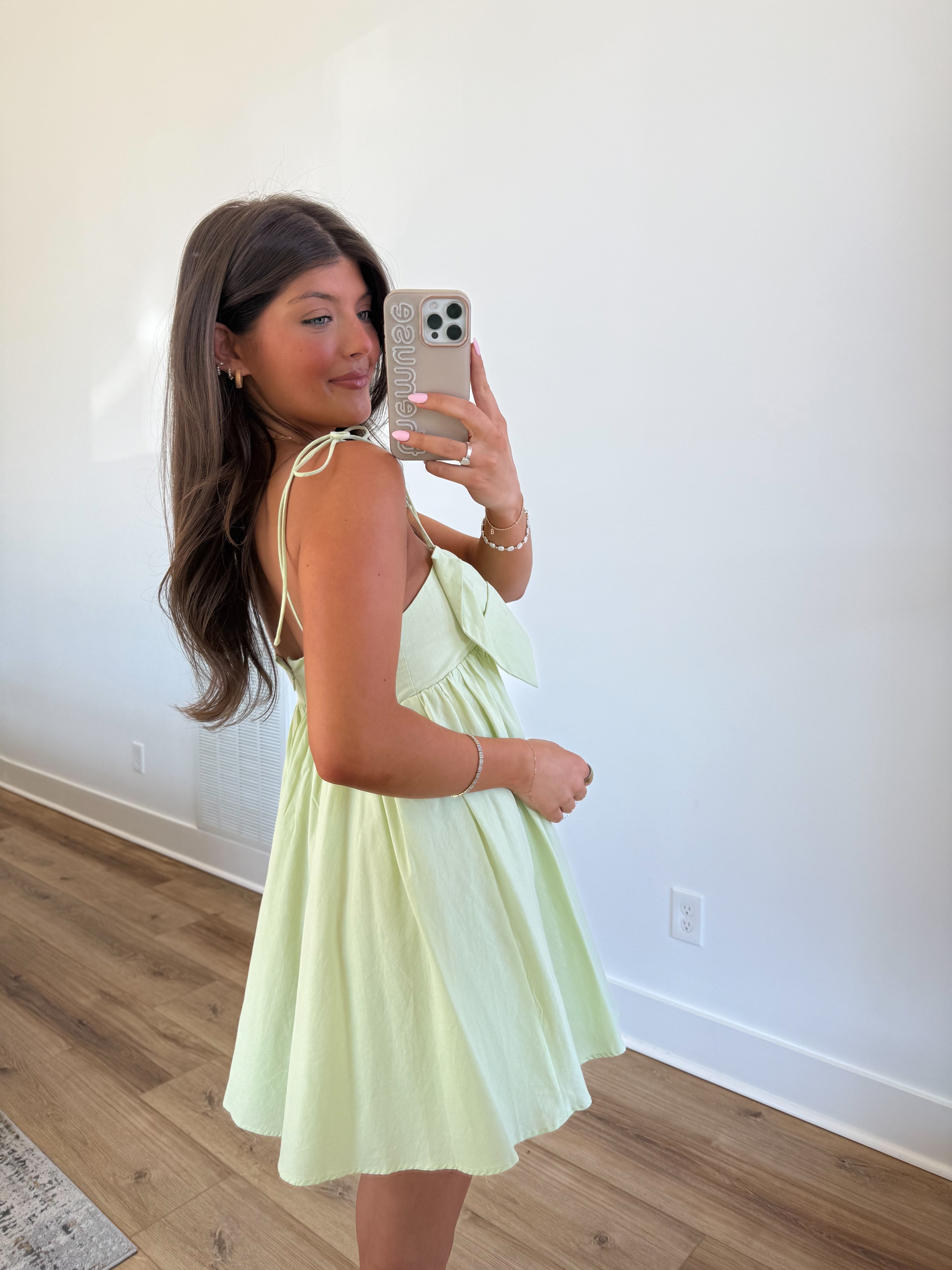 The Honeydew Bow Dress