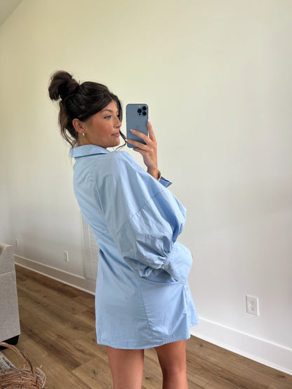 Sunday Morning Dress (Blue)