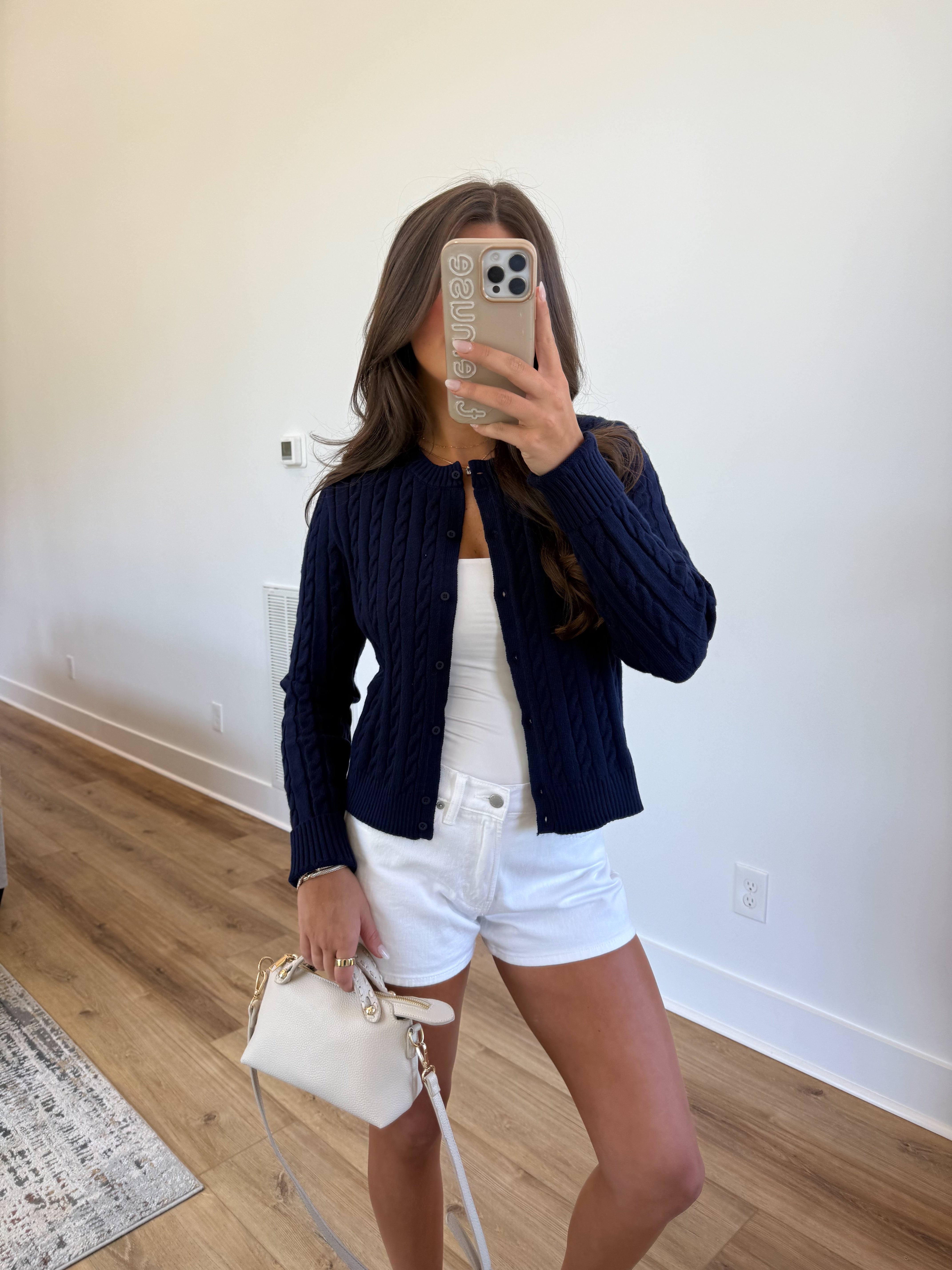 Navy Country Club Sweater