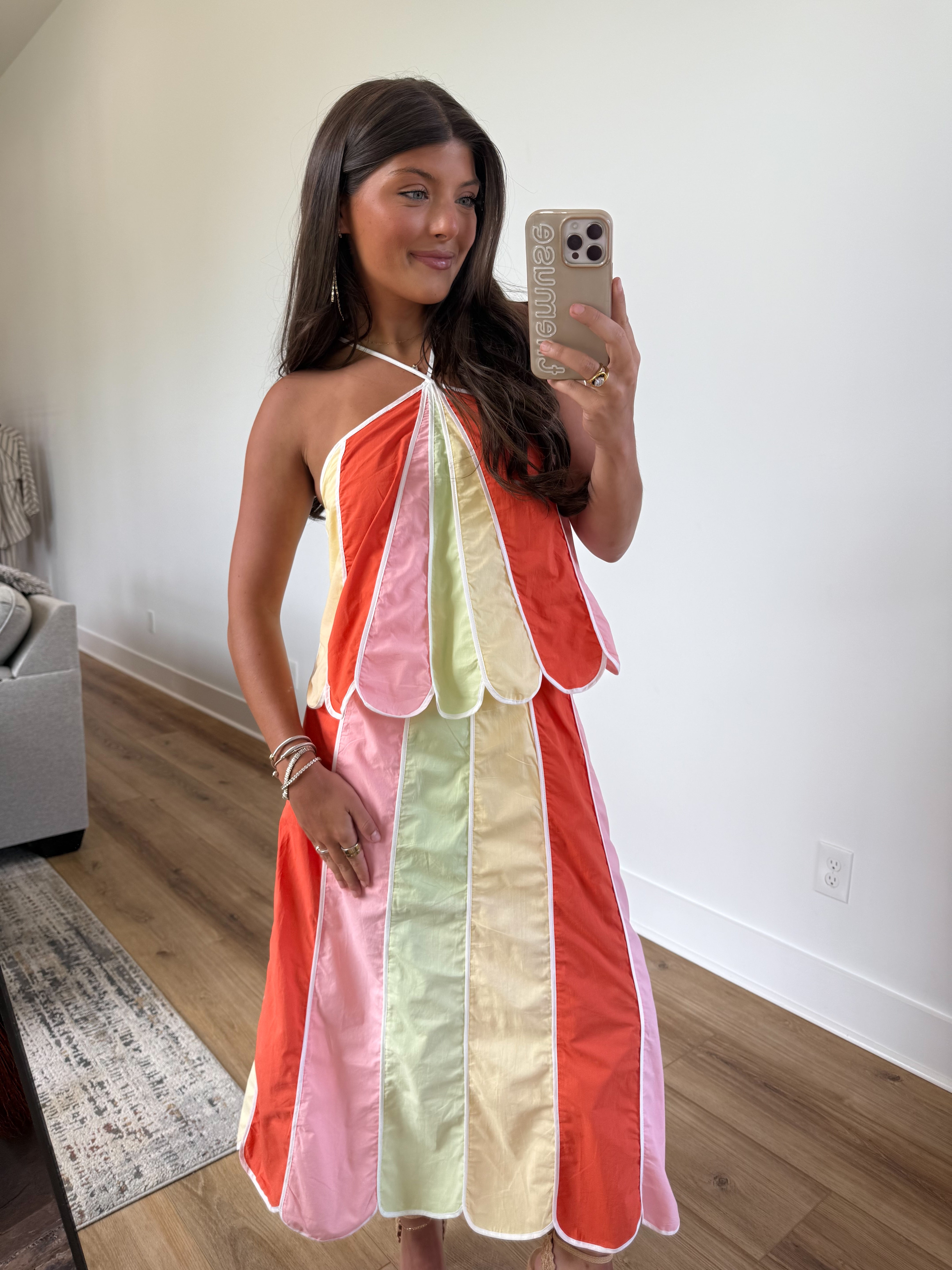 Colors Of Summer Midi Dress