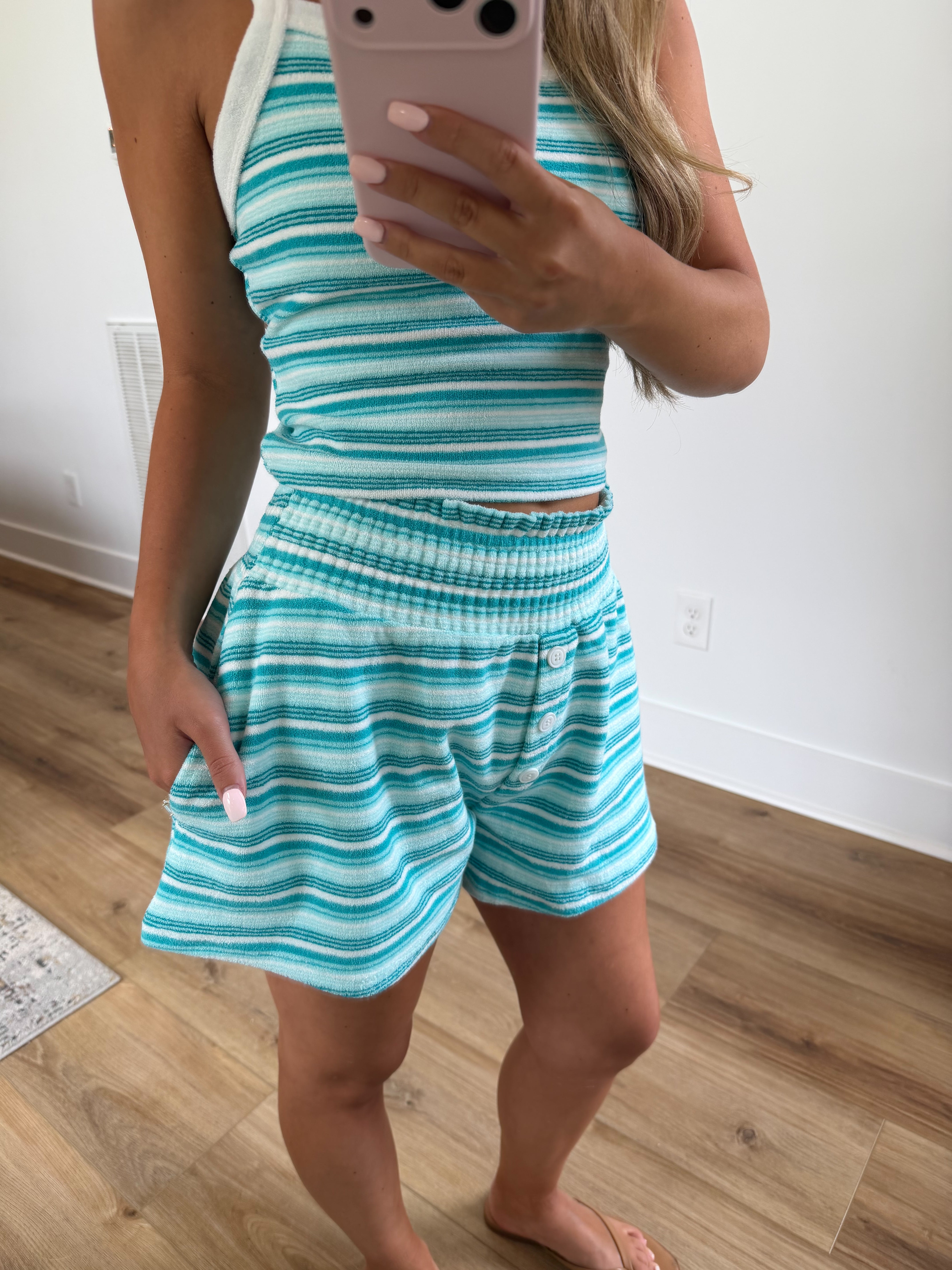 The Cabana Terry Set (Blue)