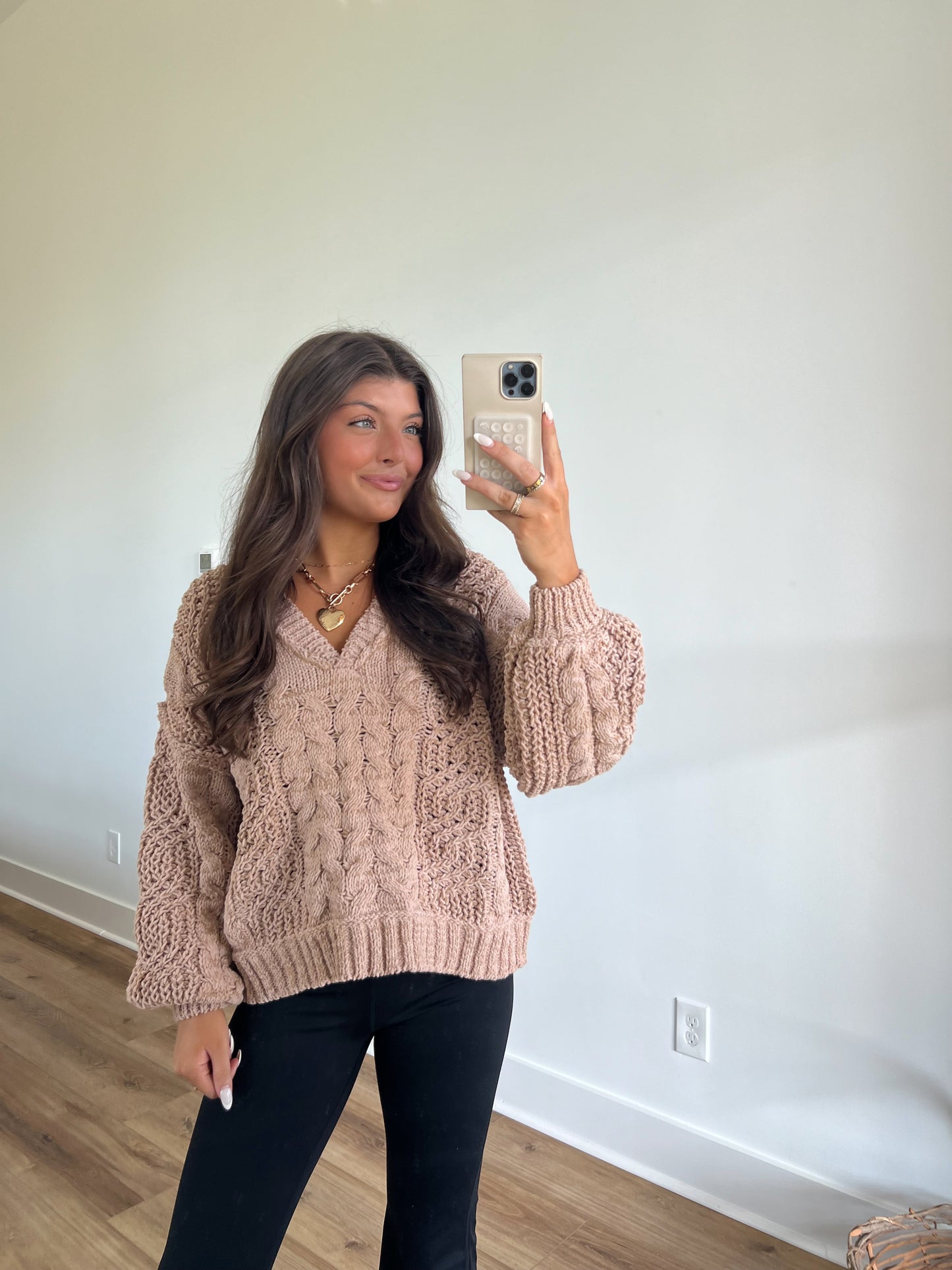 Choclate Chenille Sweater