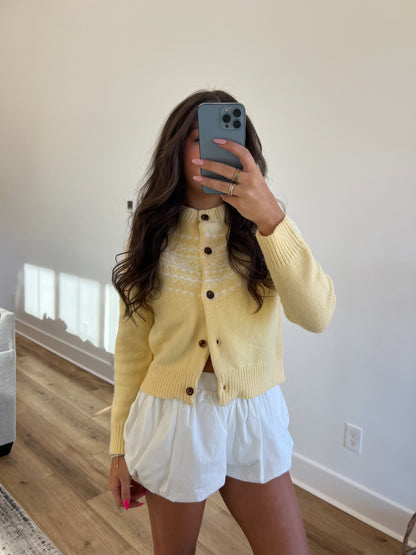 Sunshine Button Up Sweater