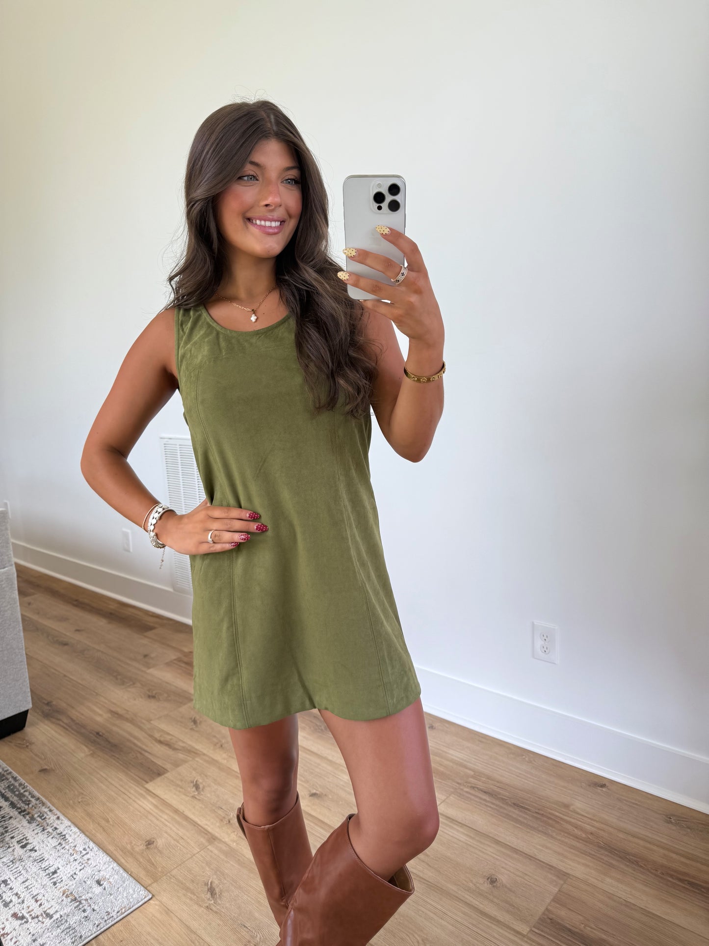 Pine Suede Mini