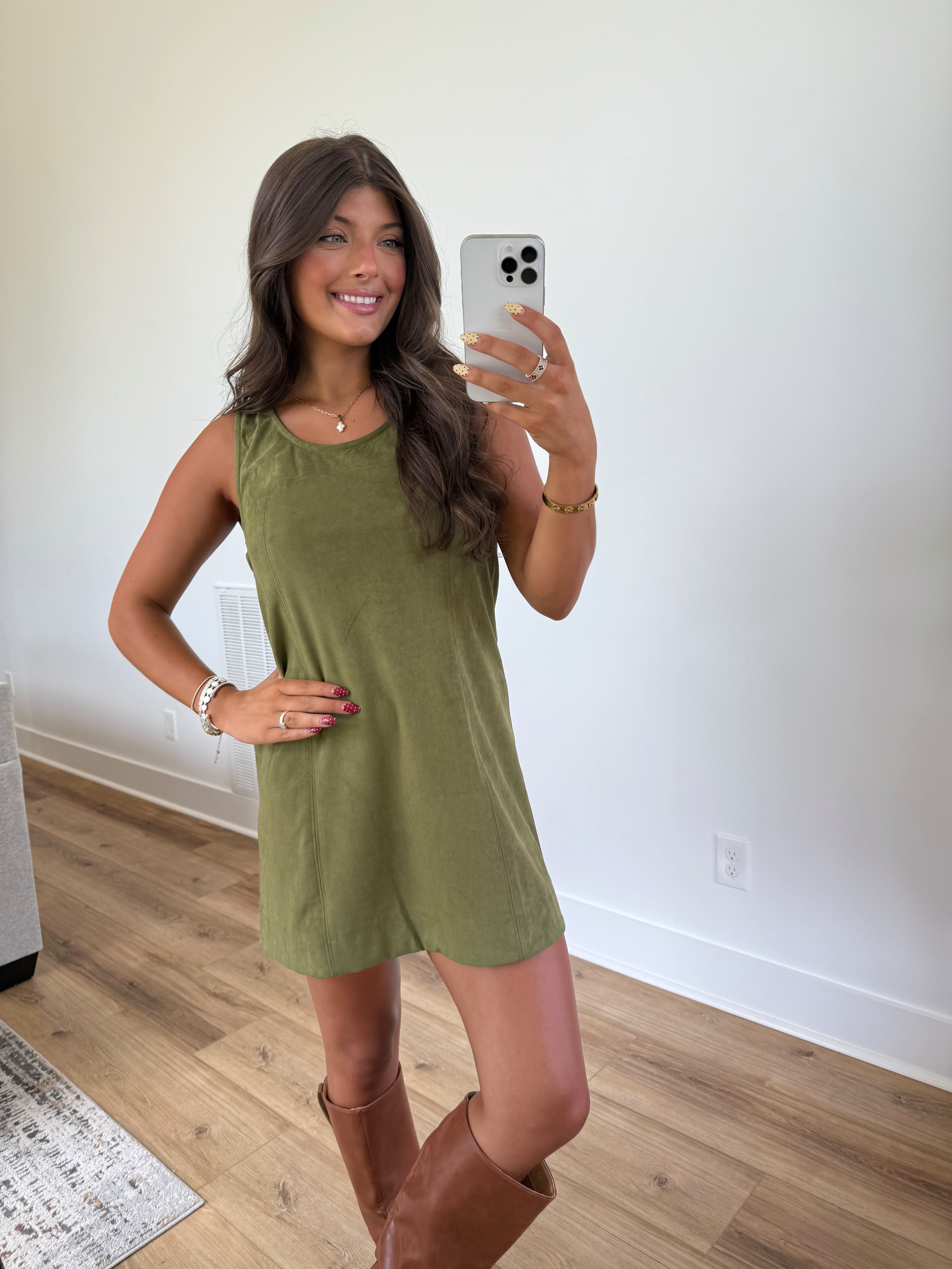 Pine Suede Mini