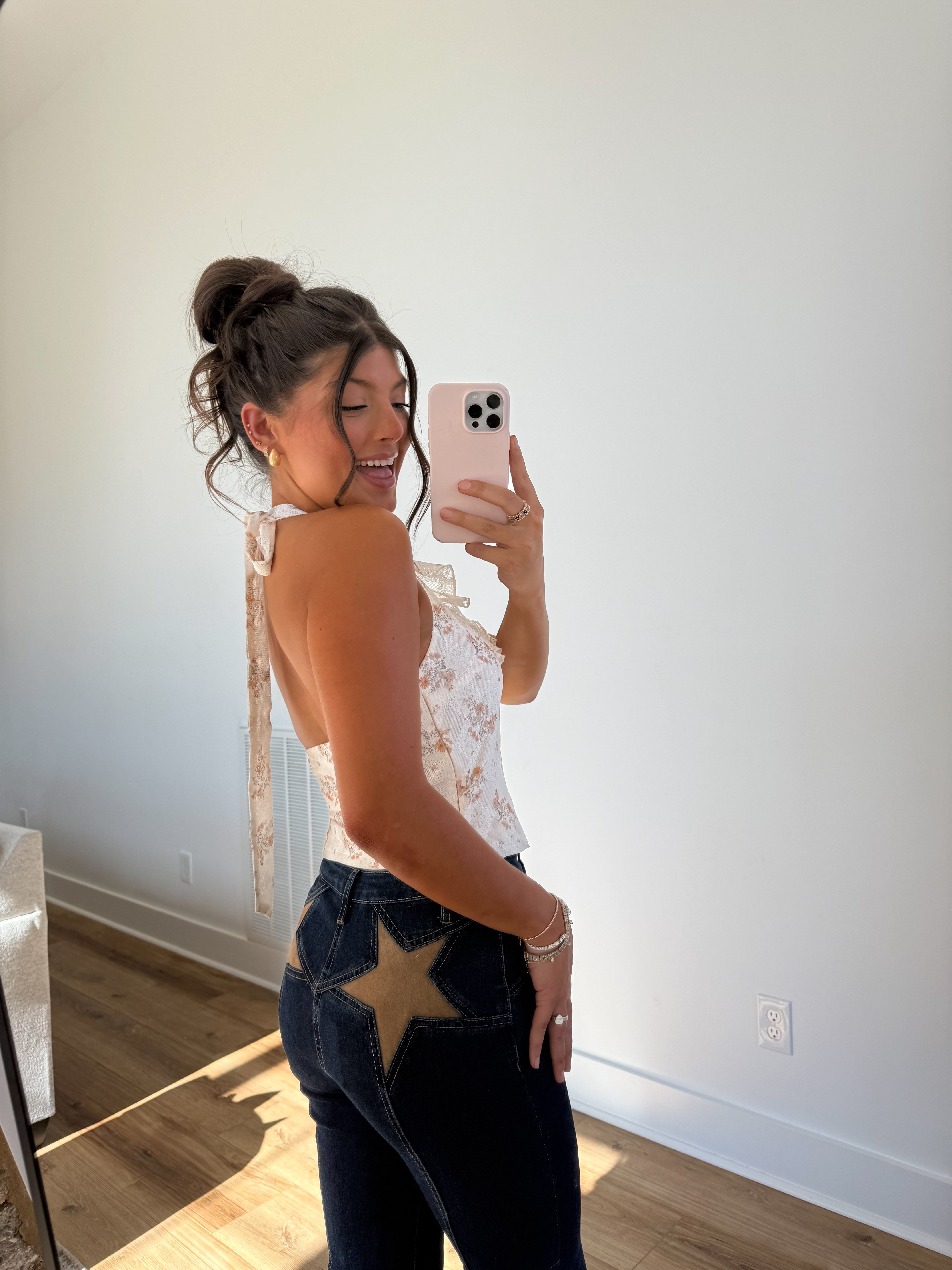 Ruffle Jenna Top