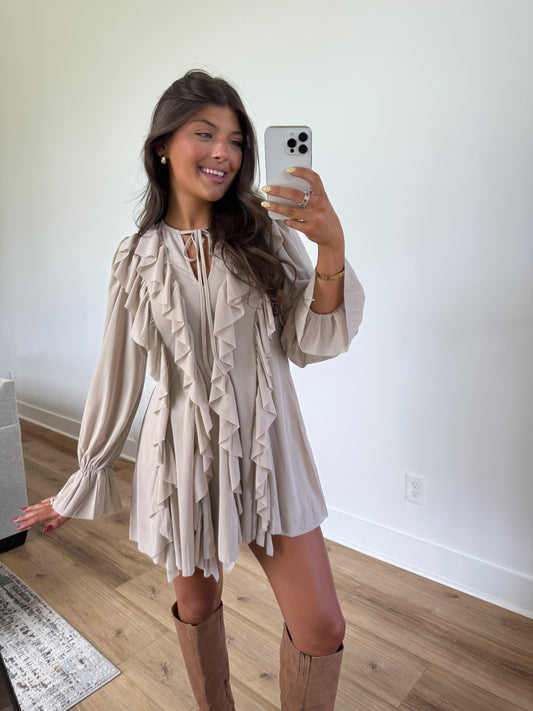 Maison Ruffle Romper