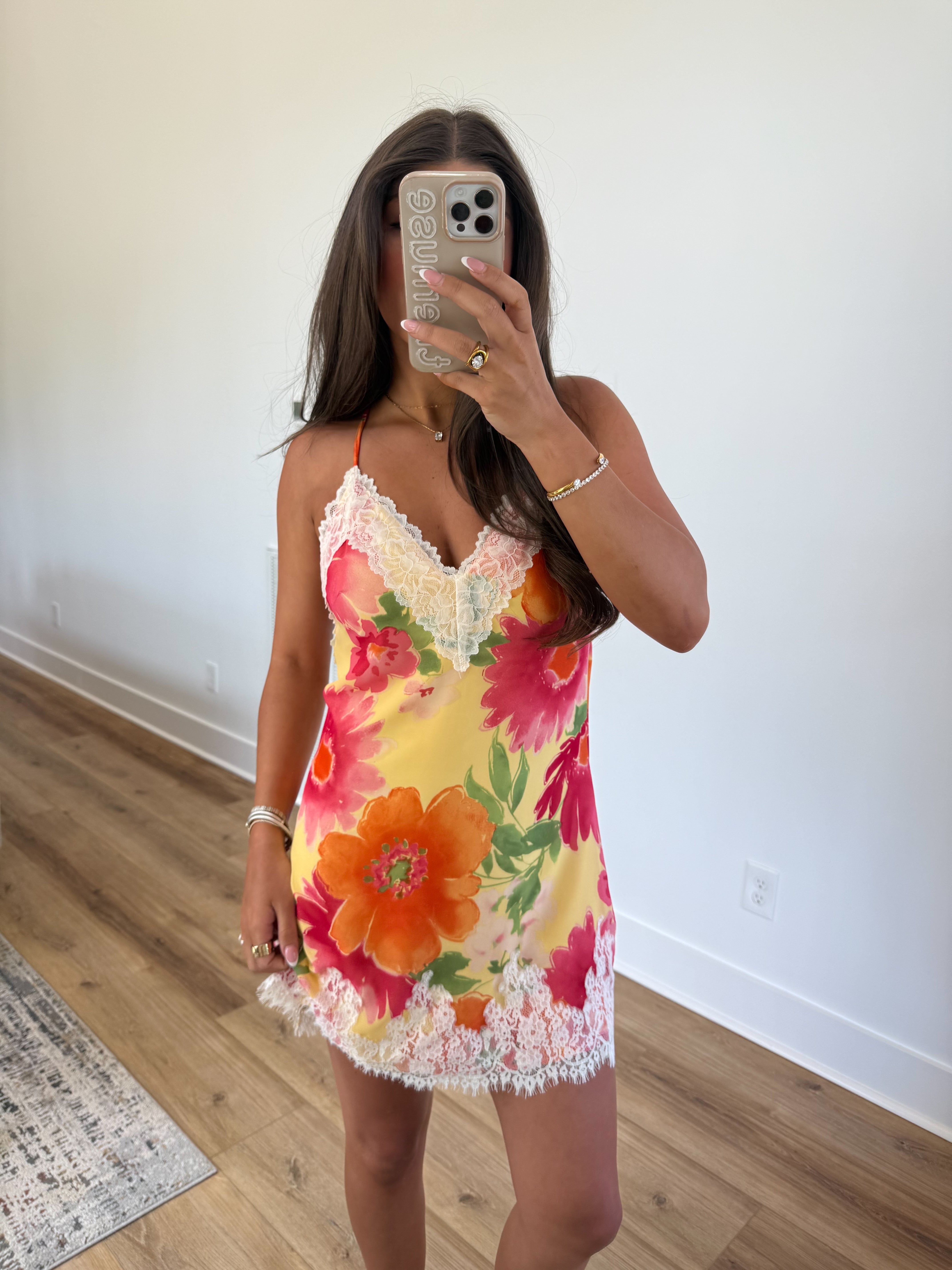 Zara Lace Mini Dress