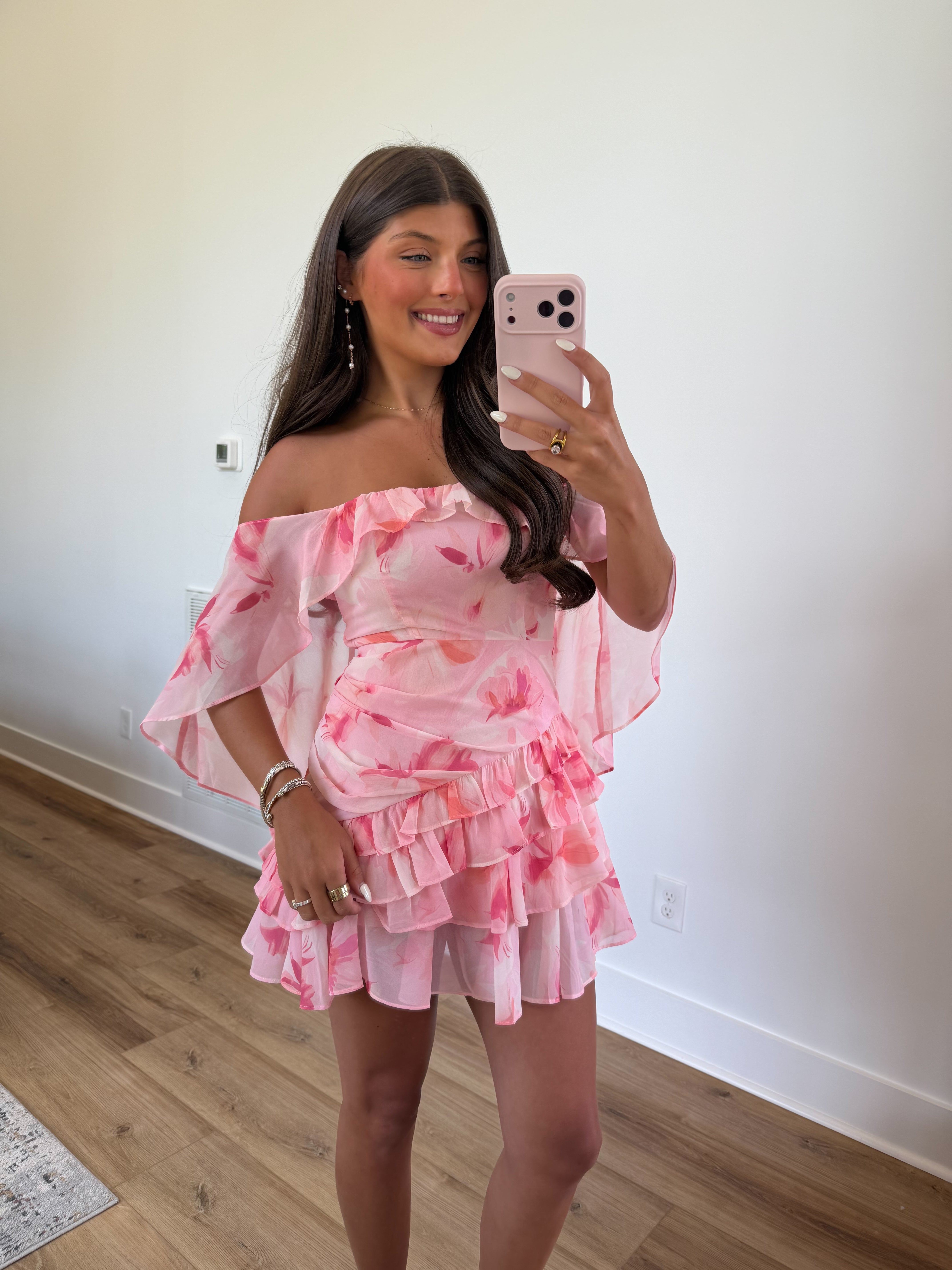 Sienna Cape Mini Dress