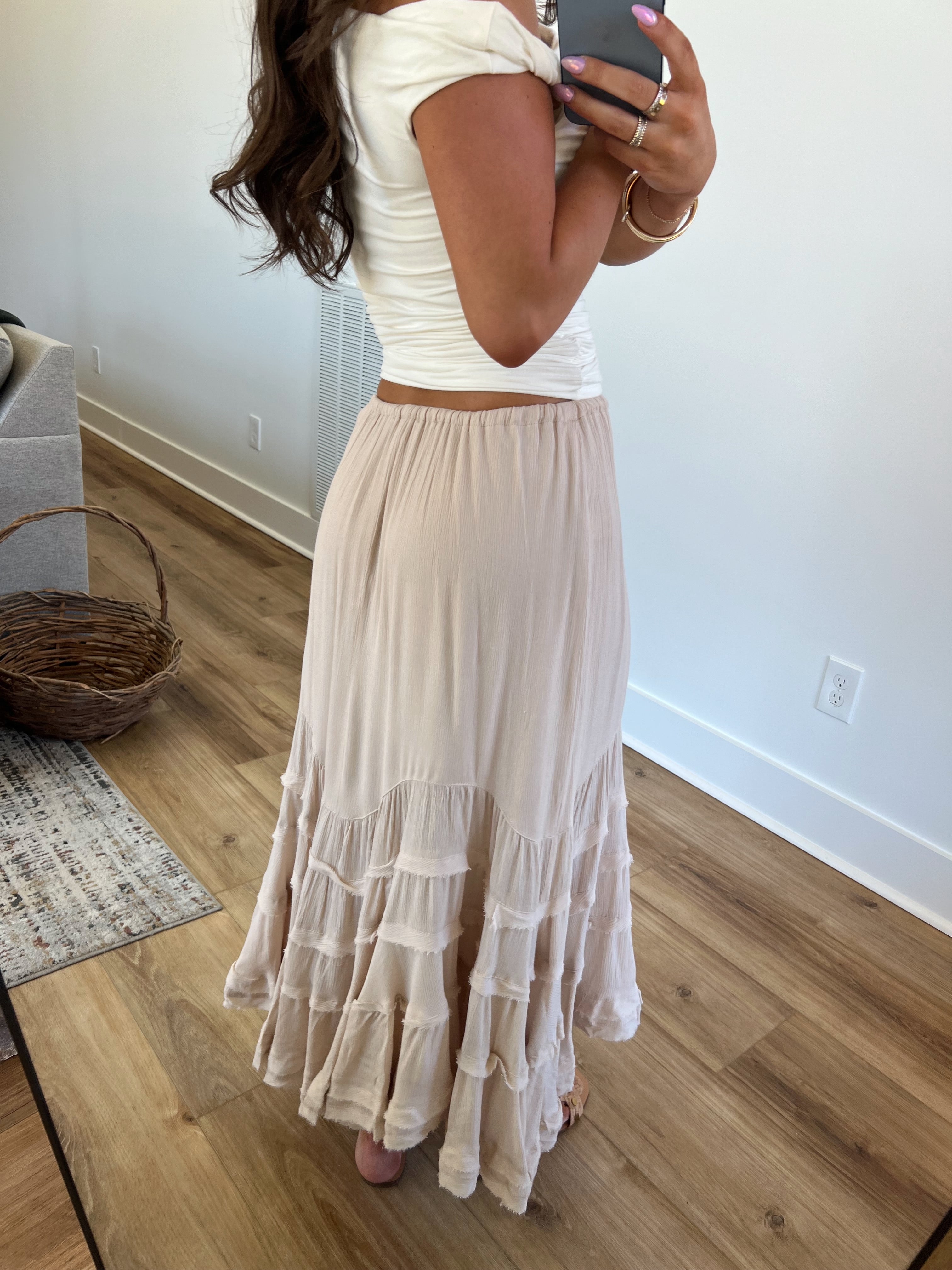 Sofia Maxi Skirt (Restock)