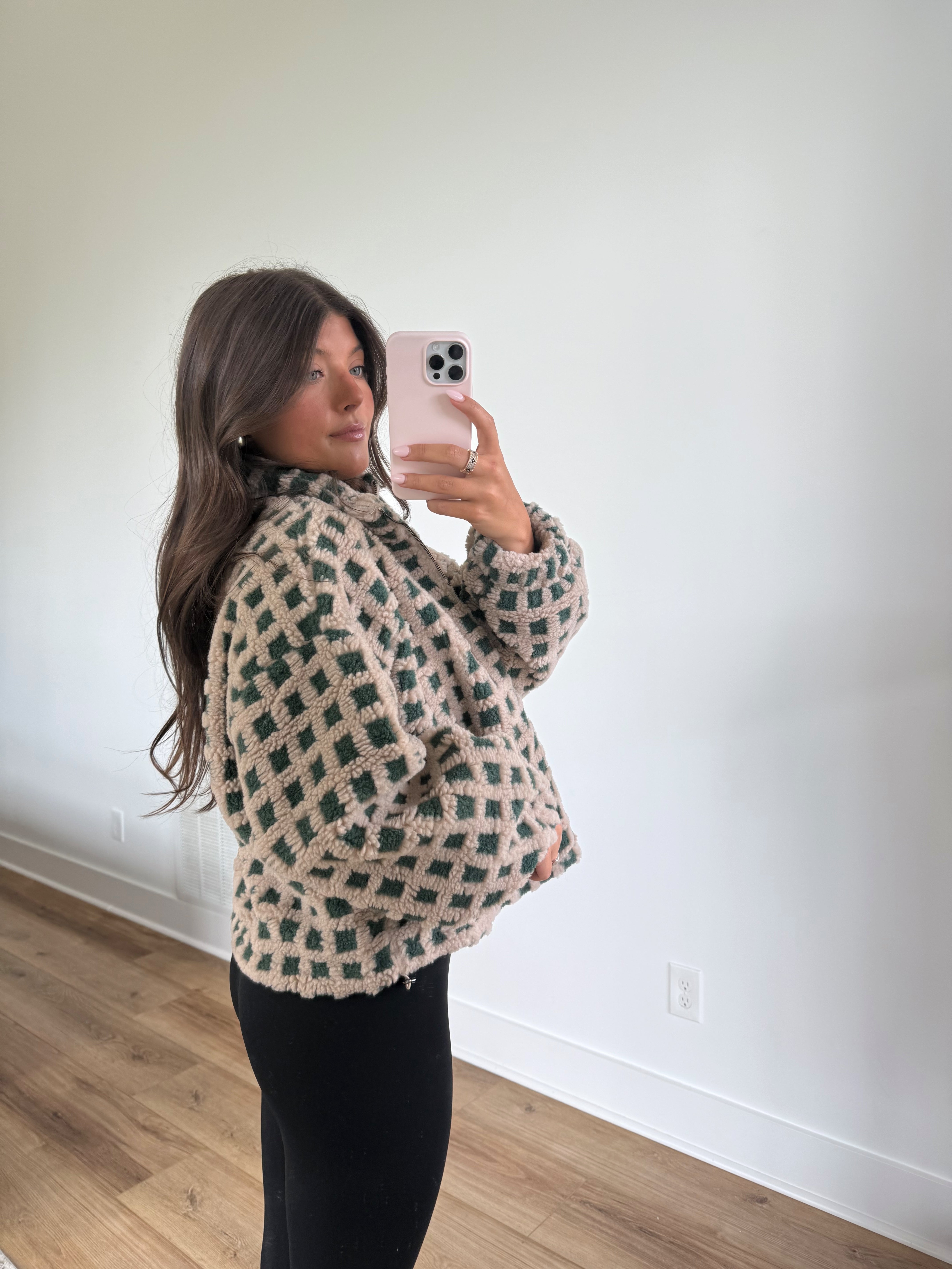 Evergreen Check Fleece