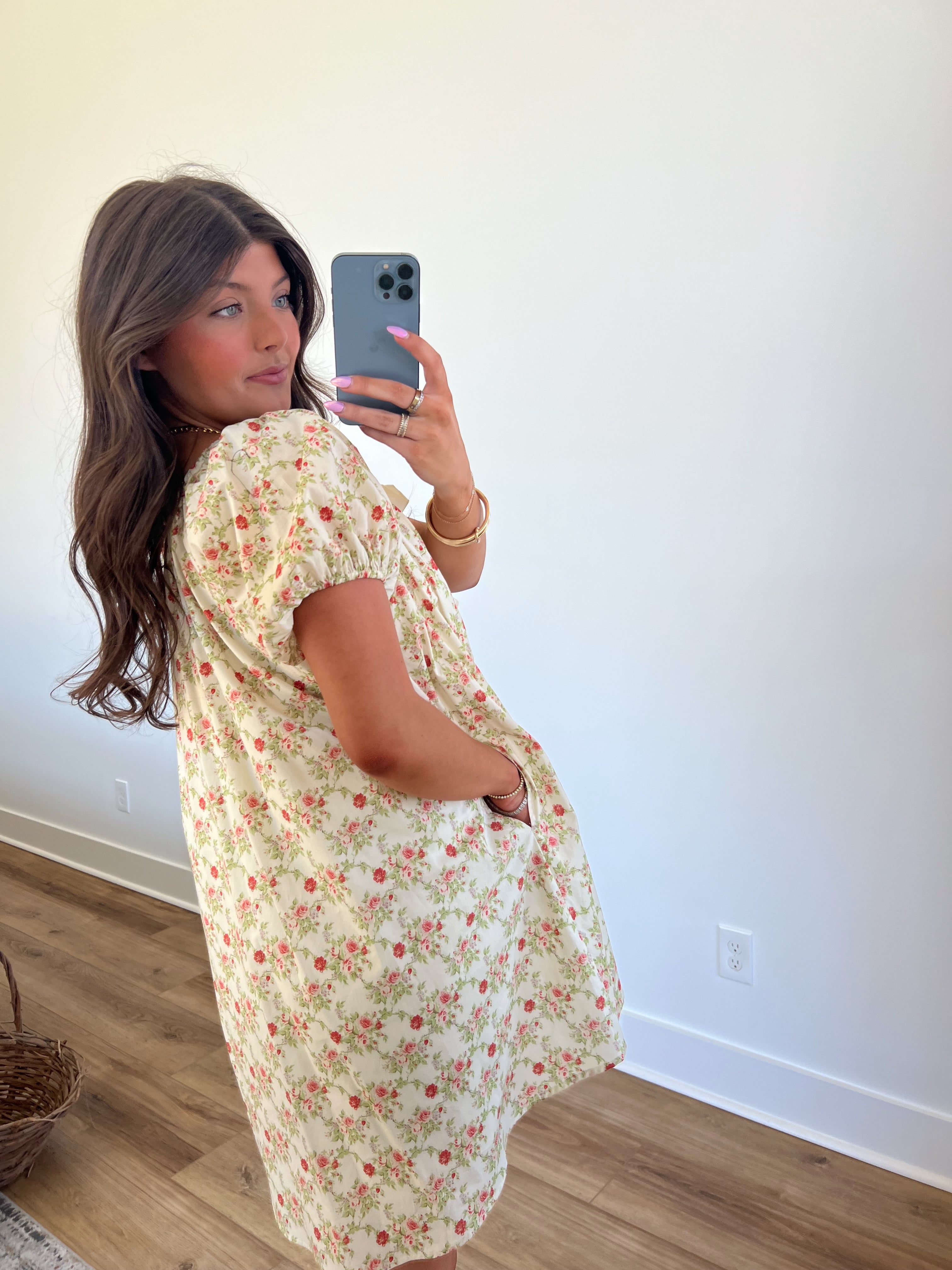 Antique Rose Mini Dress