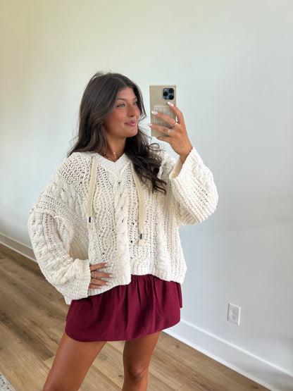 Cable Knit Cozy Sweater