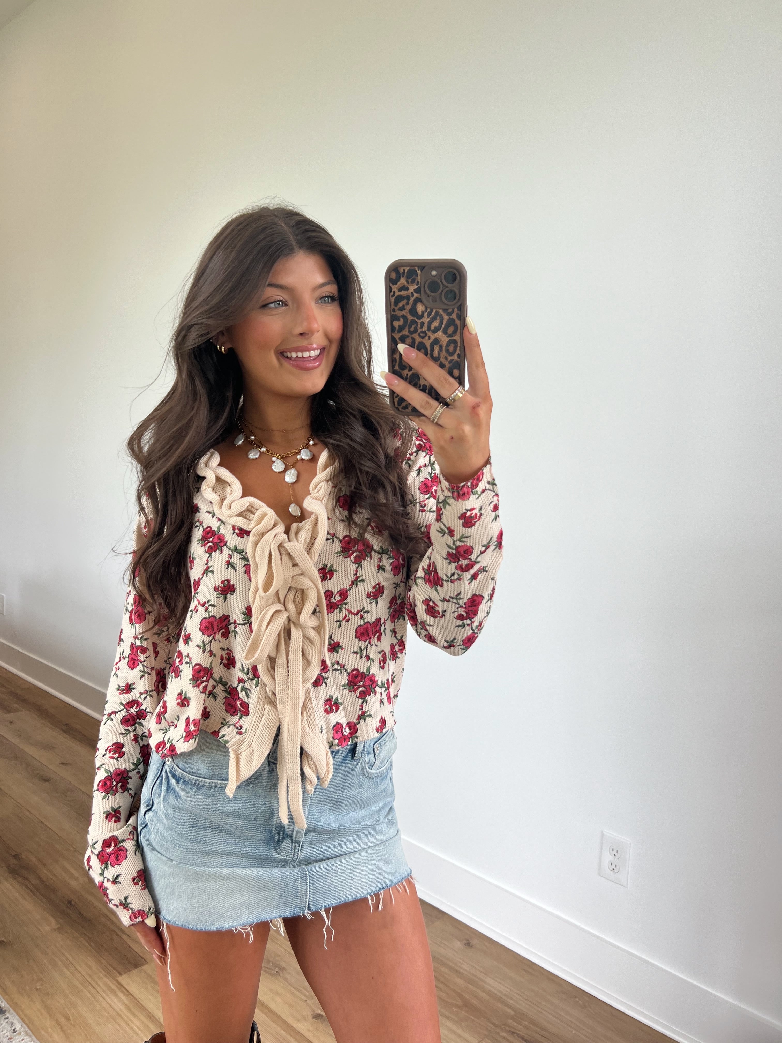 Final Rose Cardigan Sweater