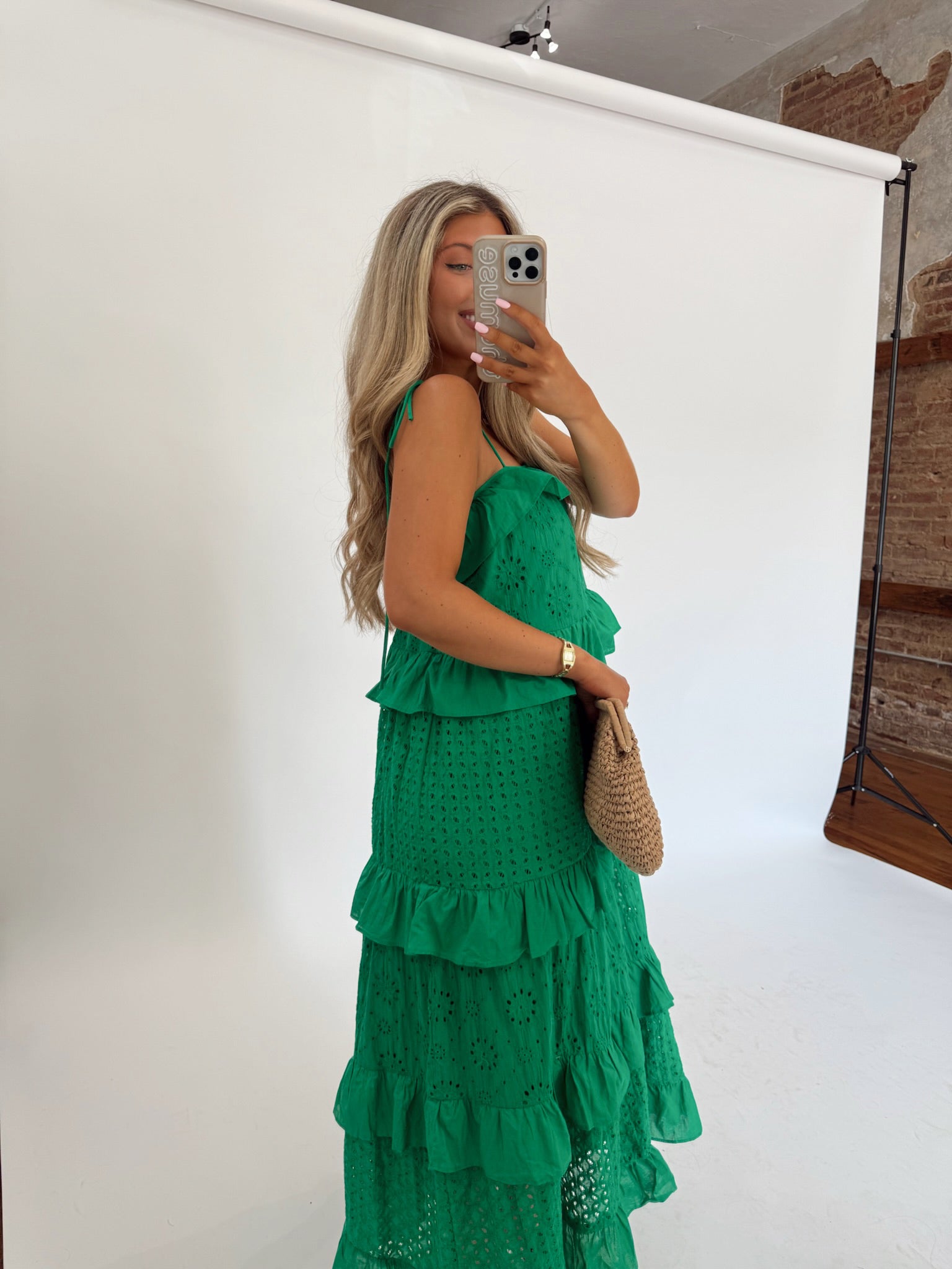 Ivy Eyelet Maxi