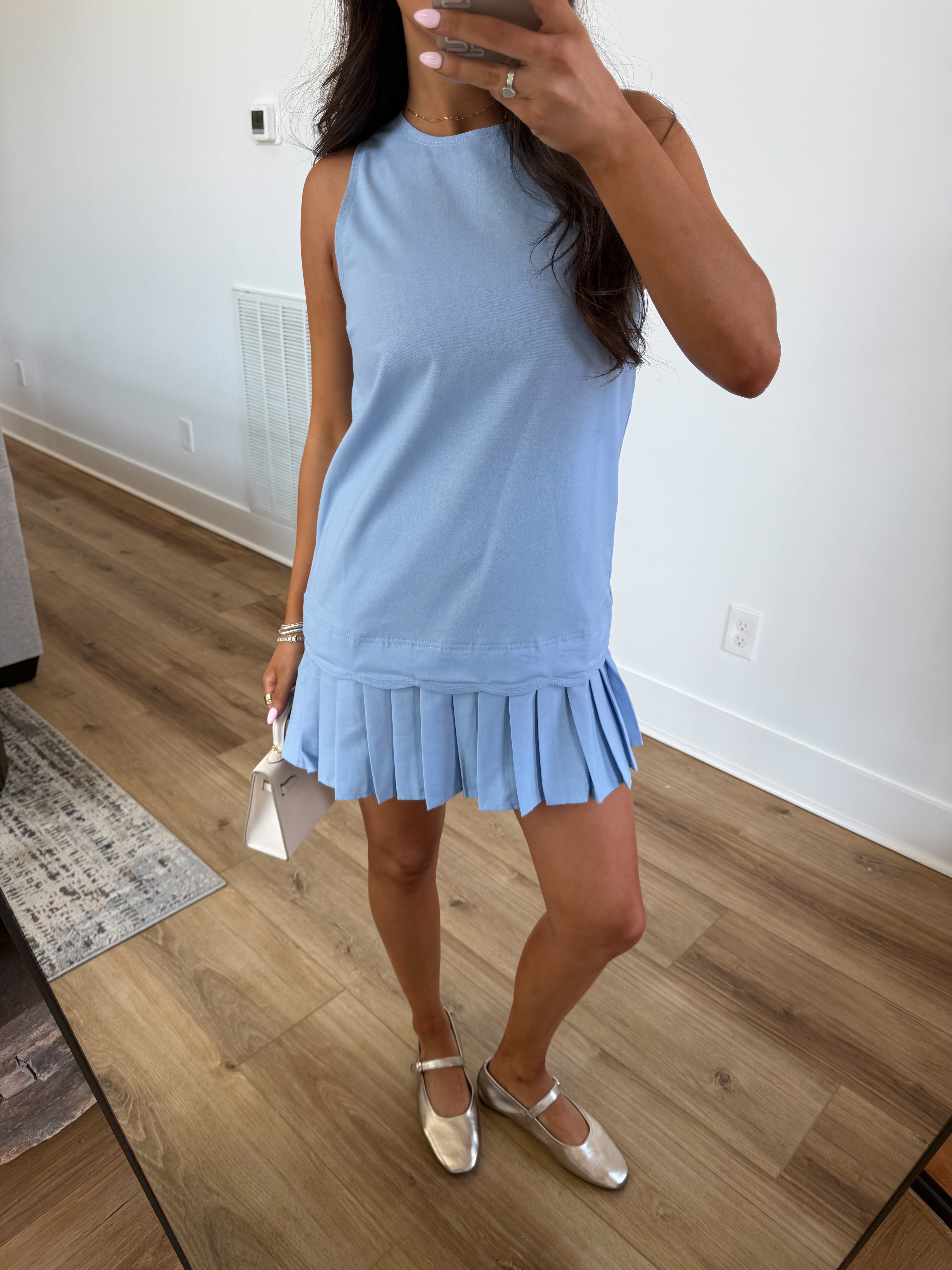 The Bluebell Pleat Mini