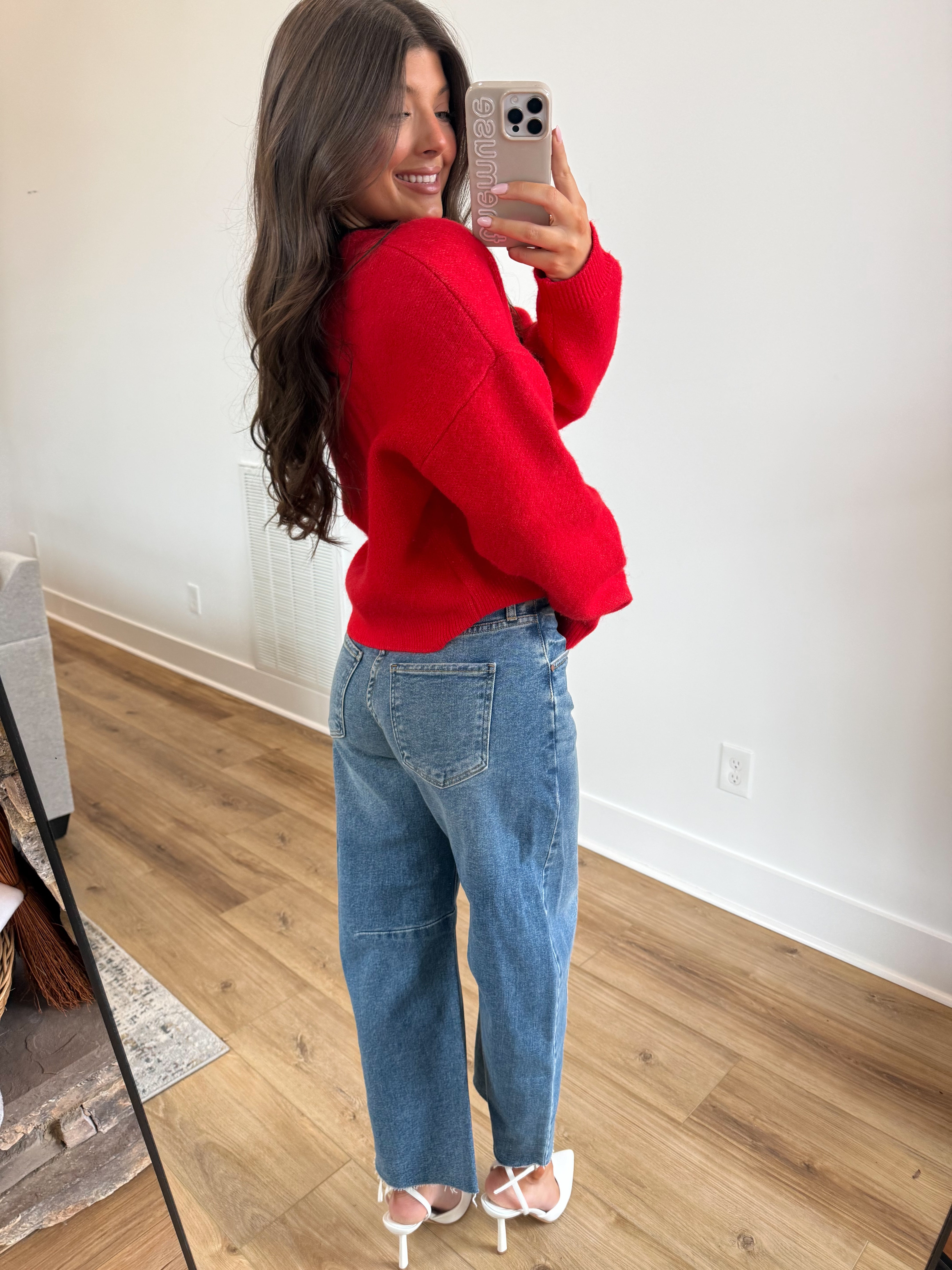 Barrel Jeans (Seam Detail)