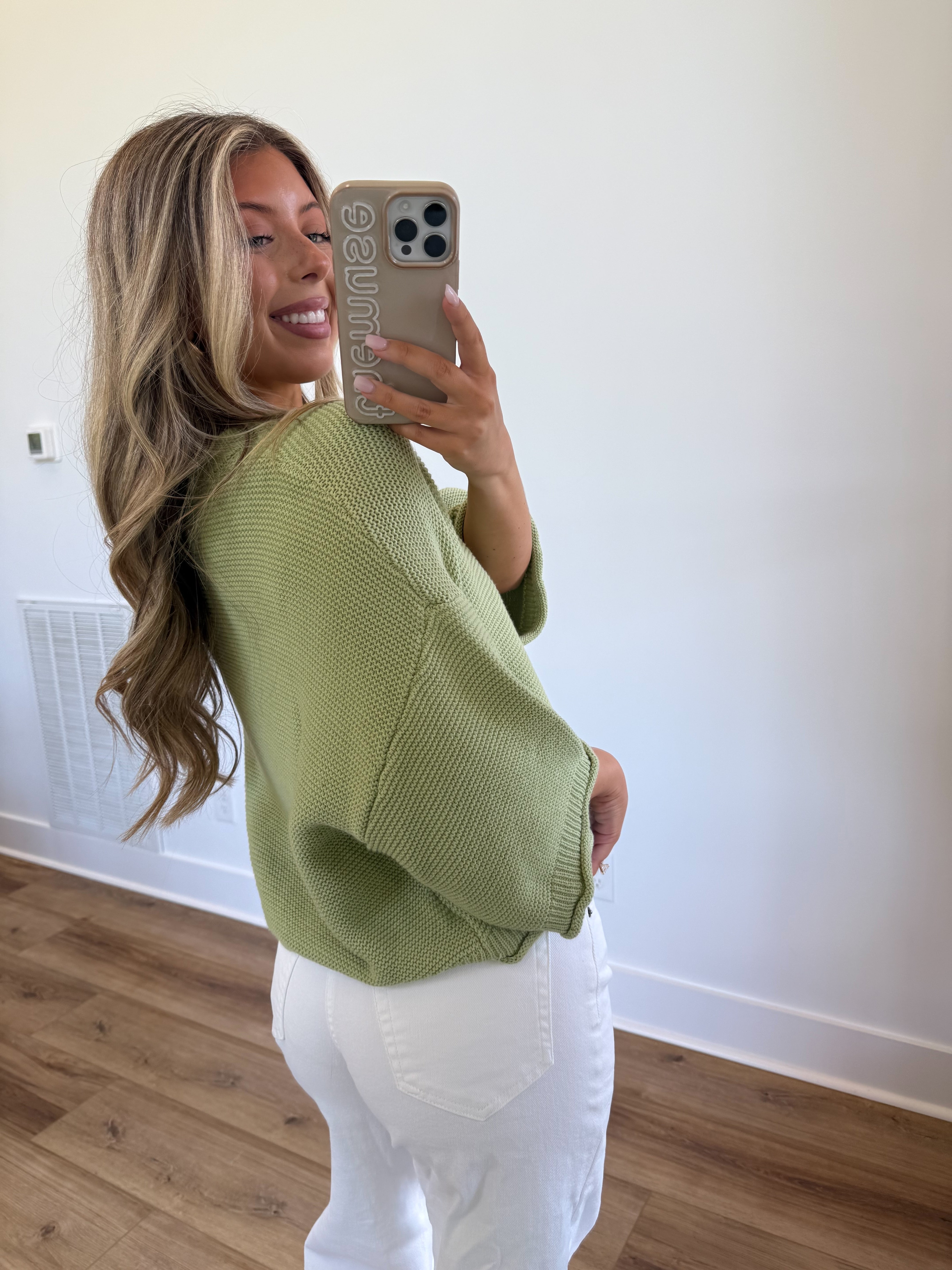 Pistachio Cloud Nine Cardigan