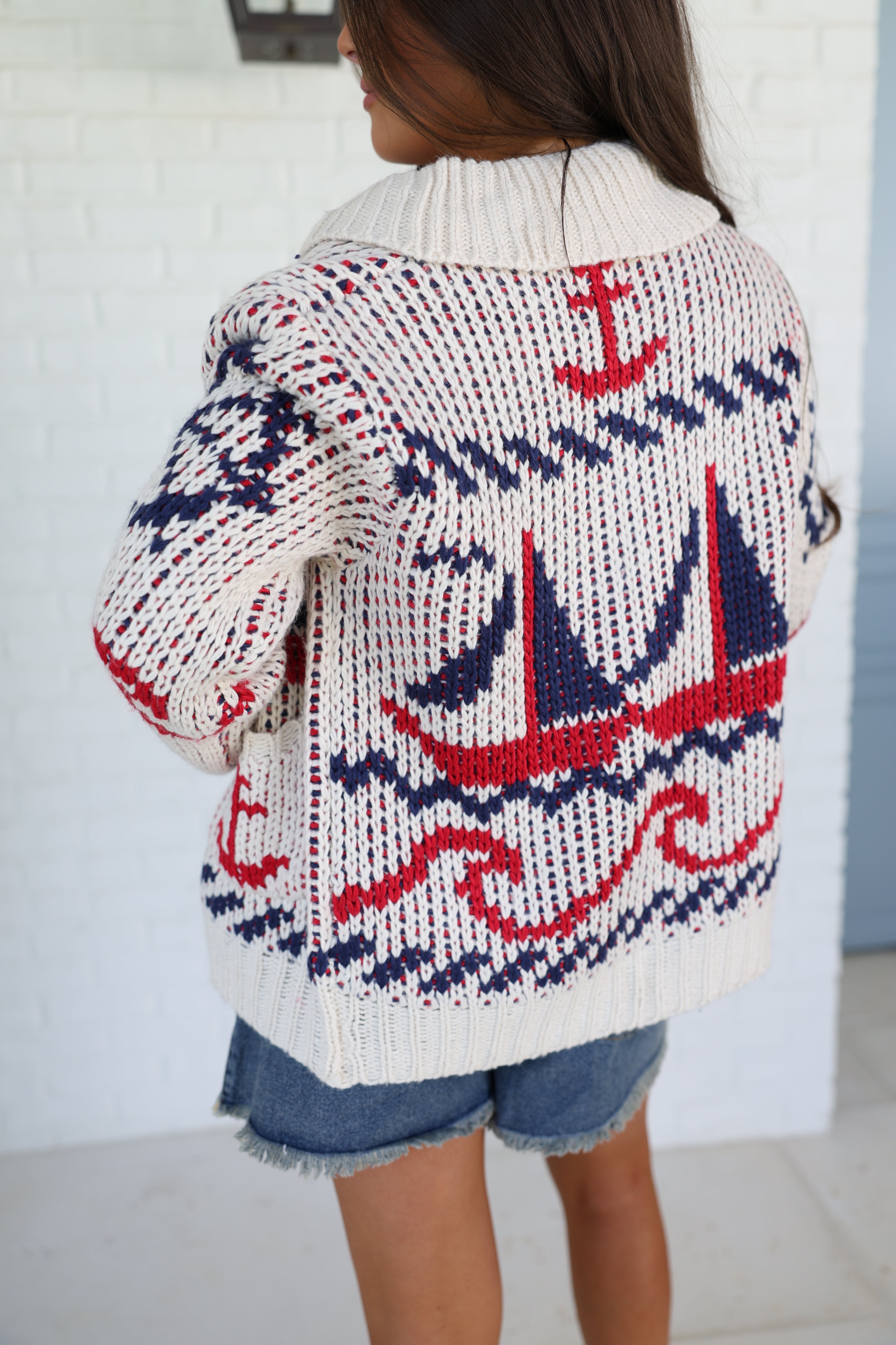 Seaside Sailing Cardigan