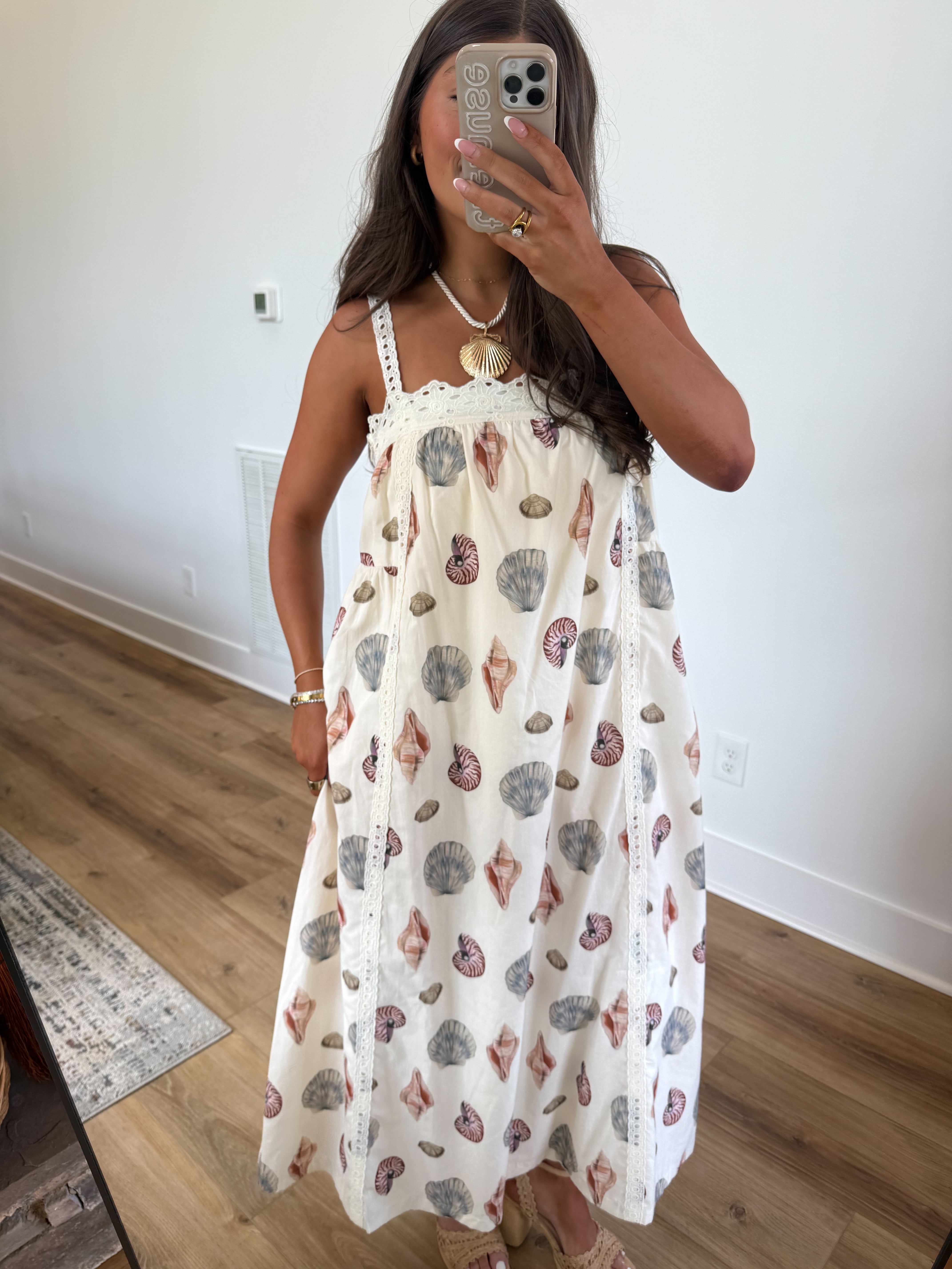 Boho Seashell Maxi