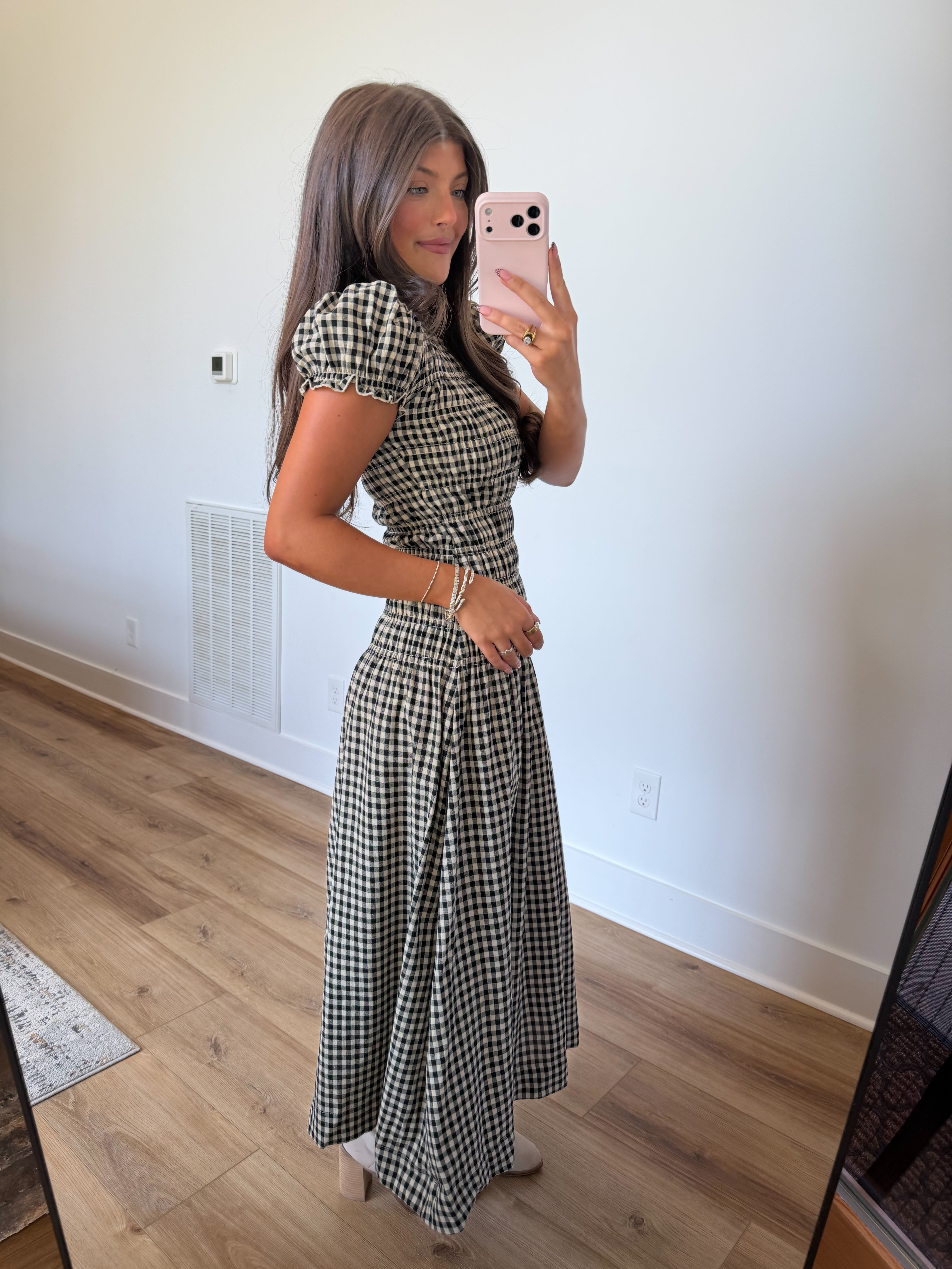 Lorelai Gingham Midi