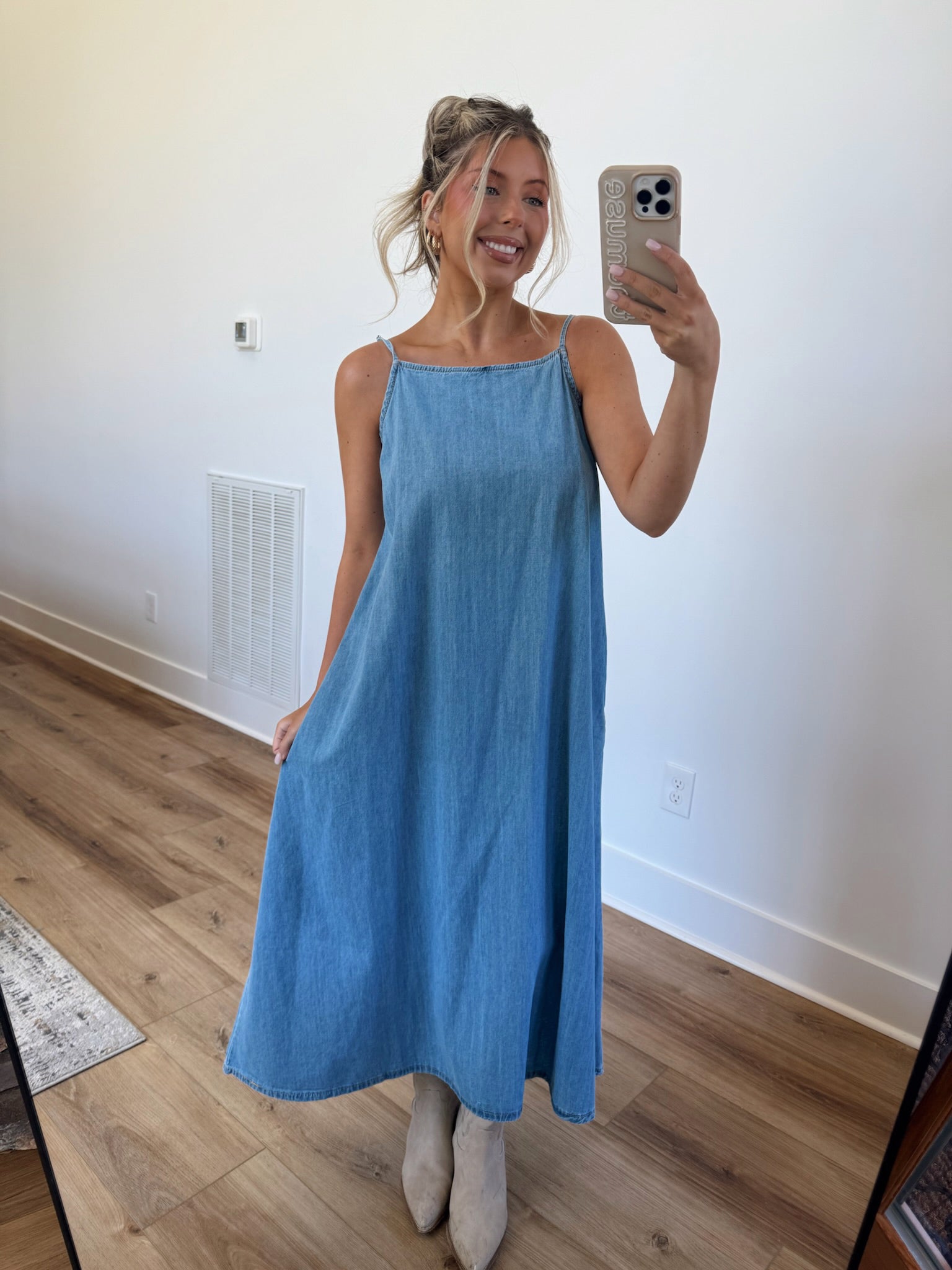 Classic Denim Maxi