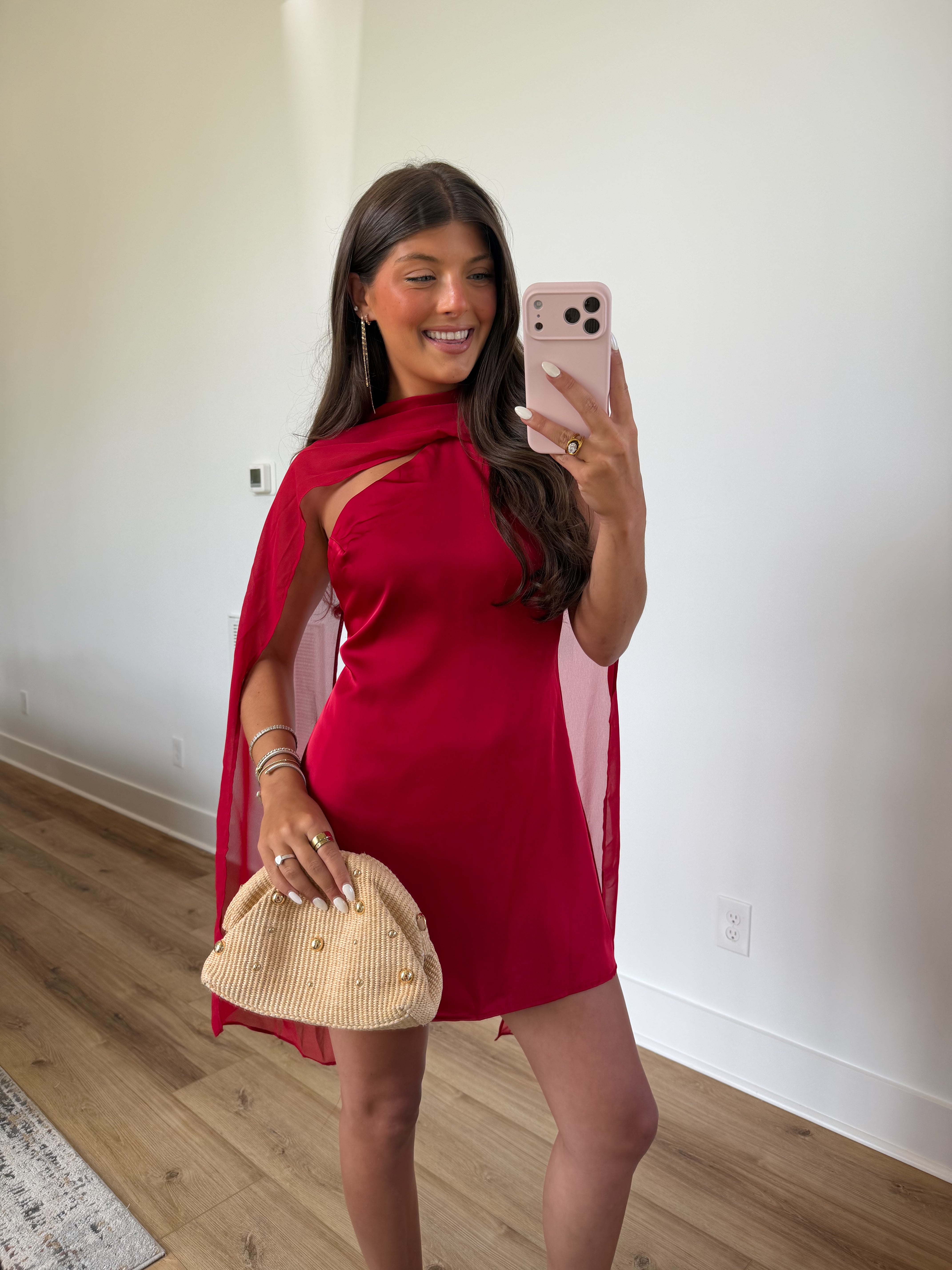 Red Carpet Mini Dress – Shop The Muse