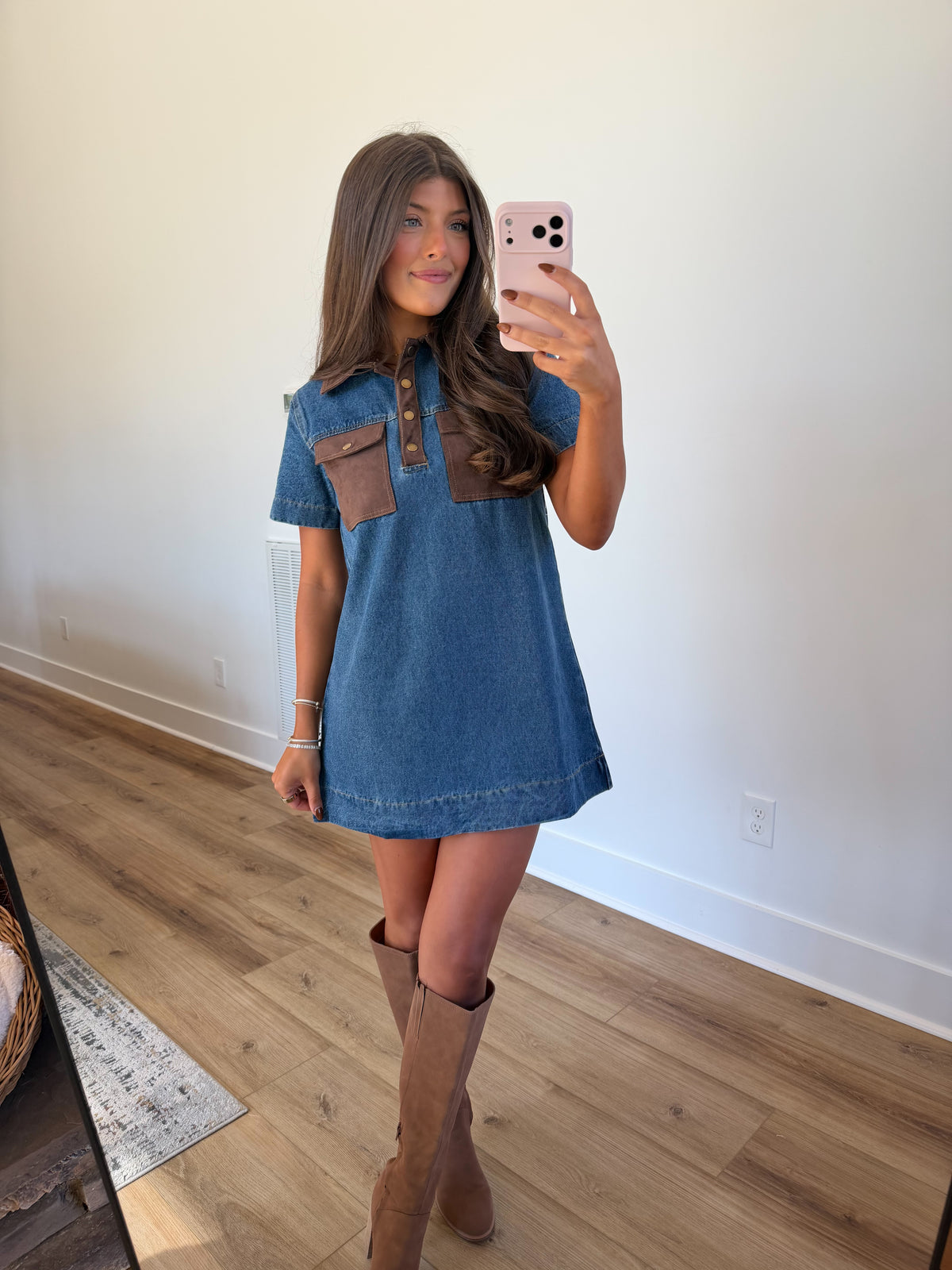 Blue Jean Baby Dress