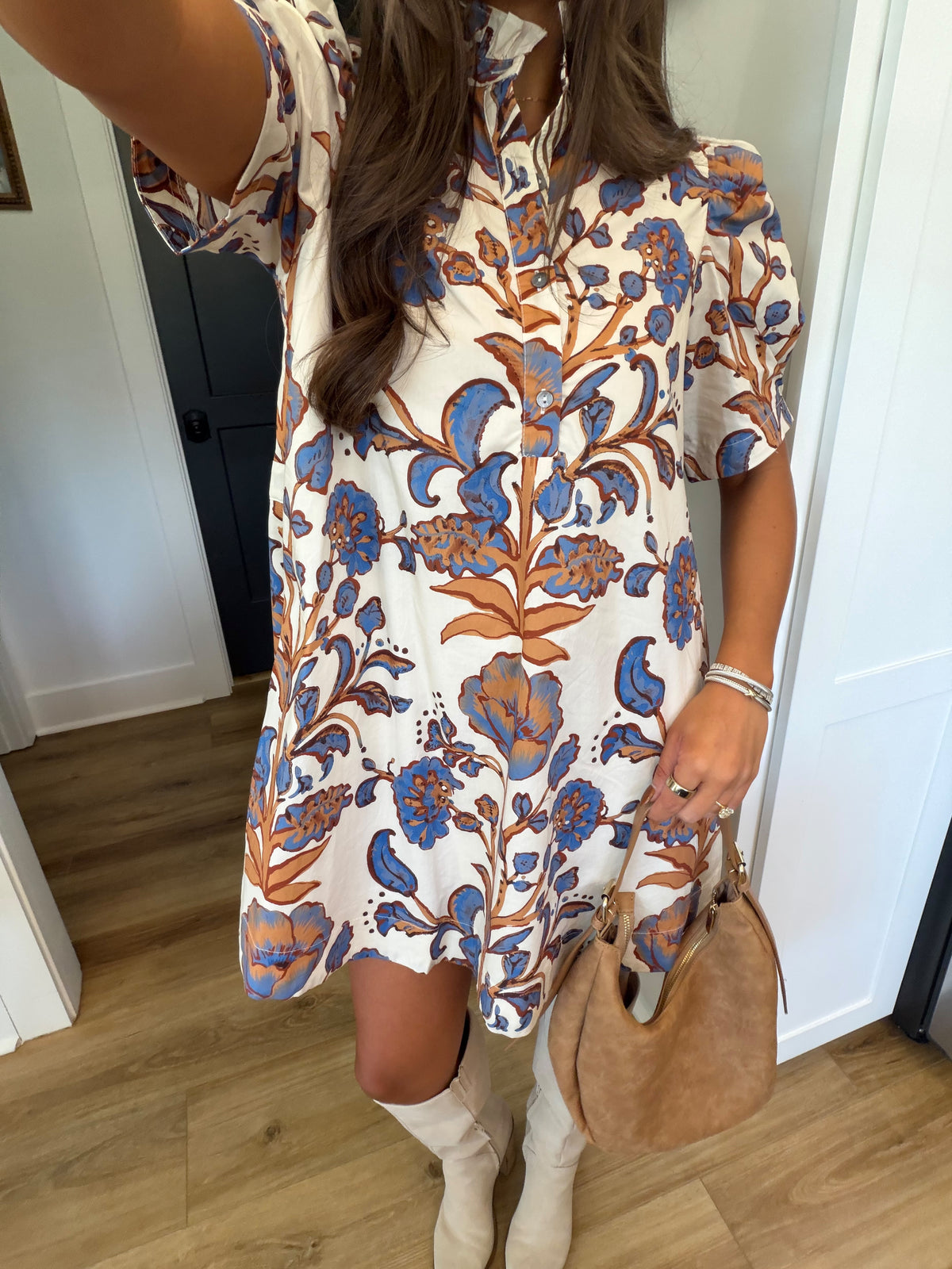 Autumn Heirloom Mini Dress