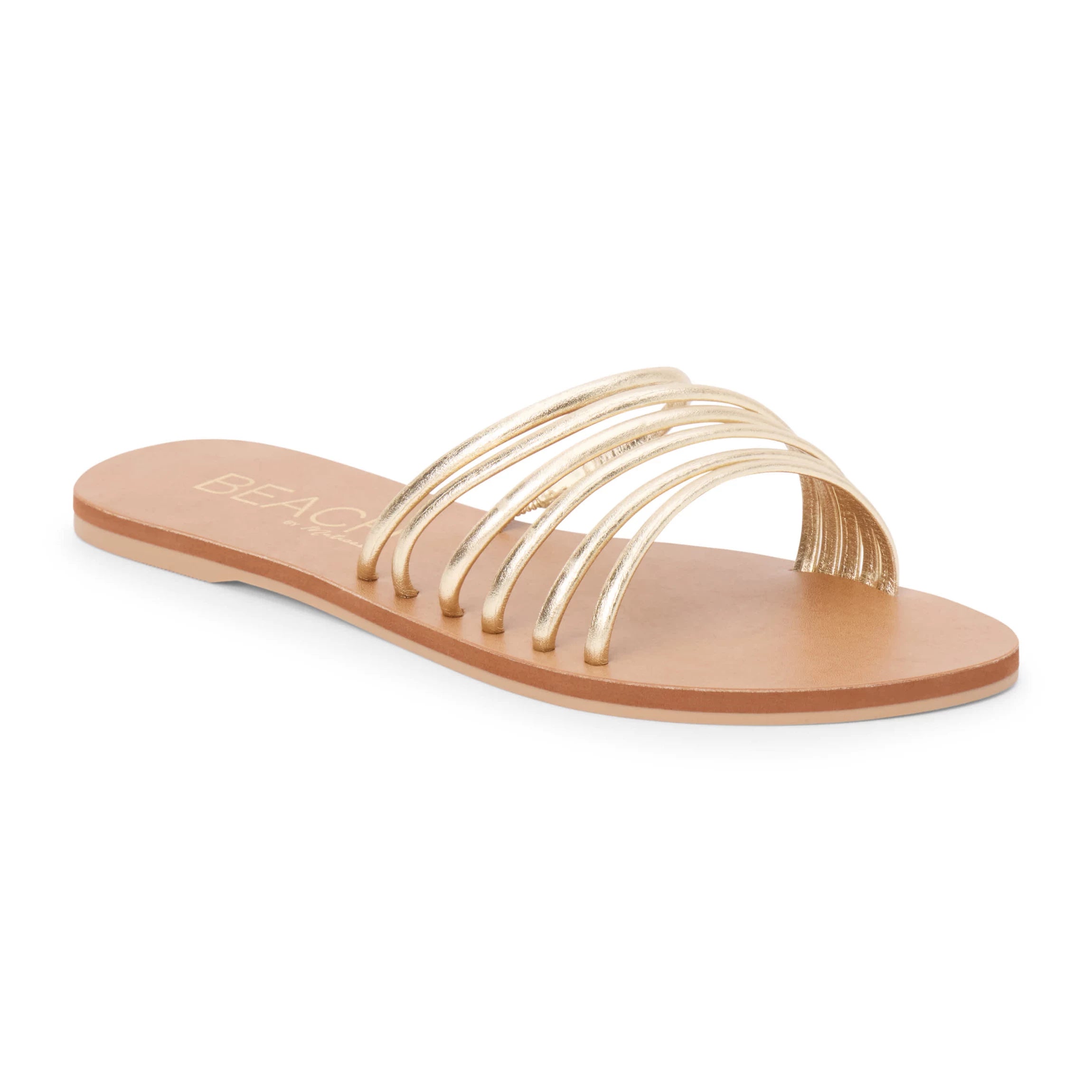 Strappy Gold Slip On (Restock)
