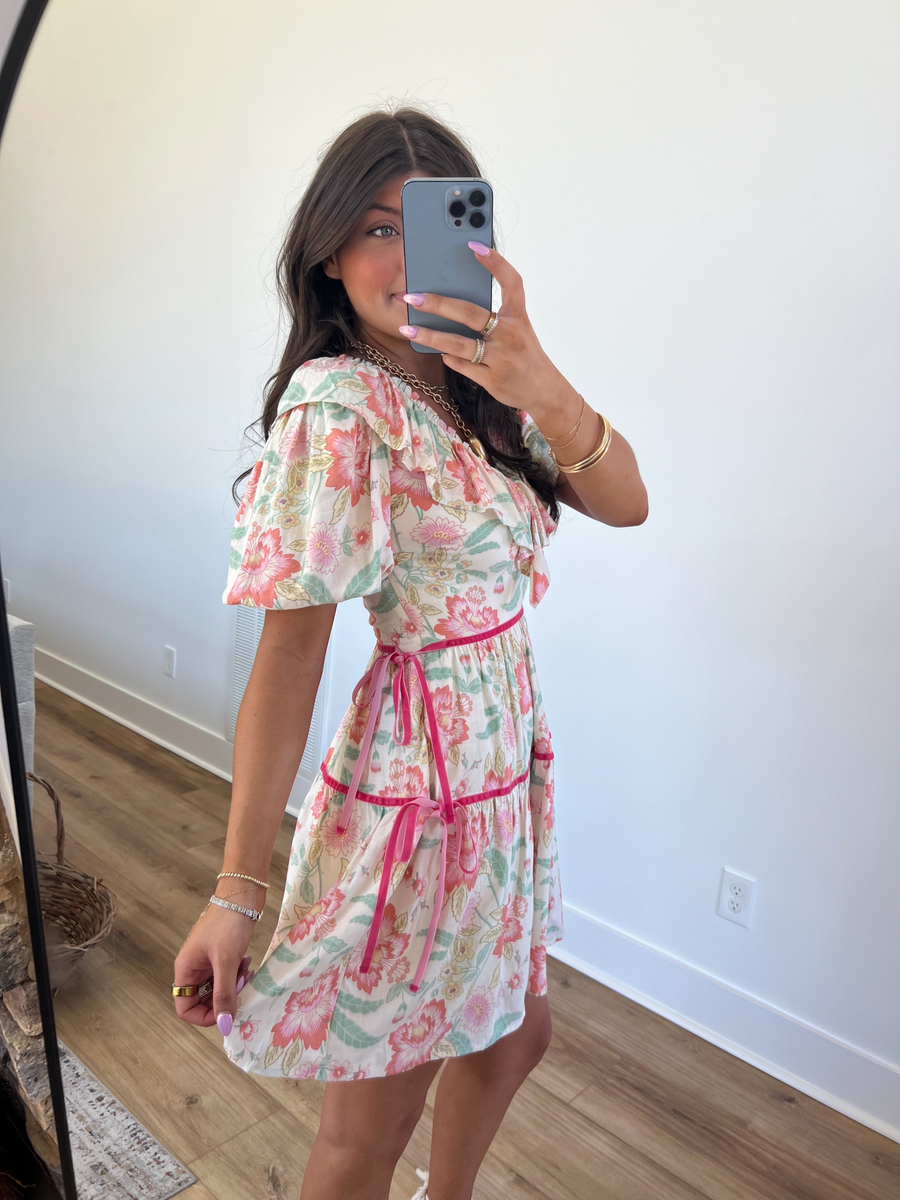 Floral Lorenze Mini Dress