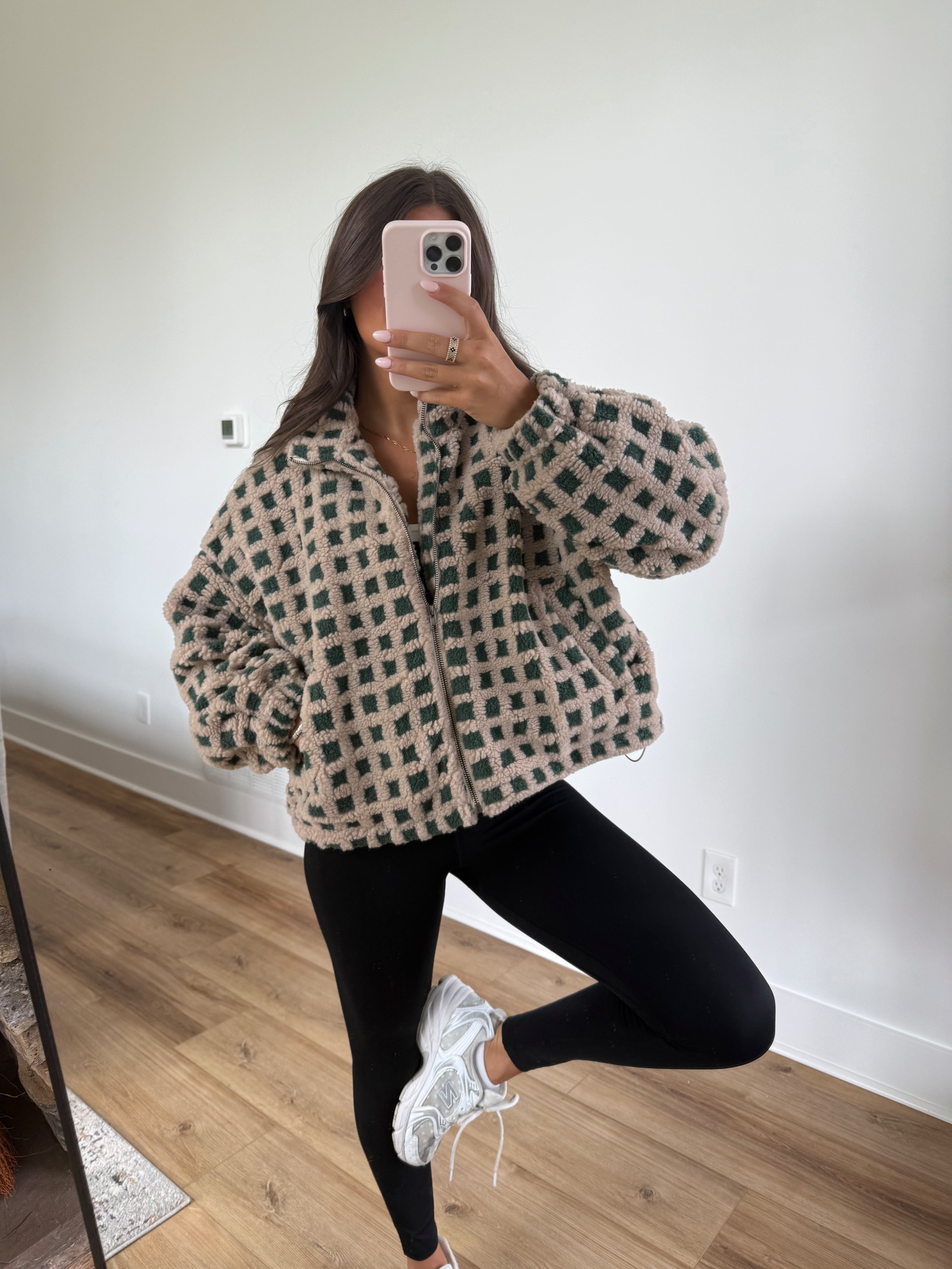 Evergreen Check Fleece