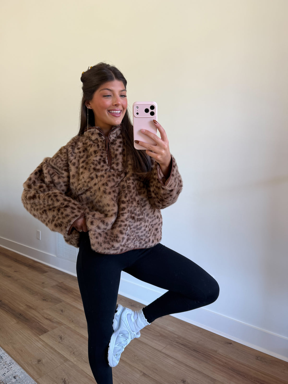 Cheetah Sister Pullover