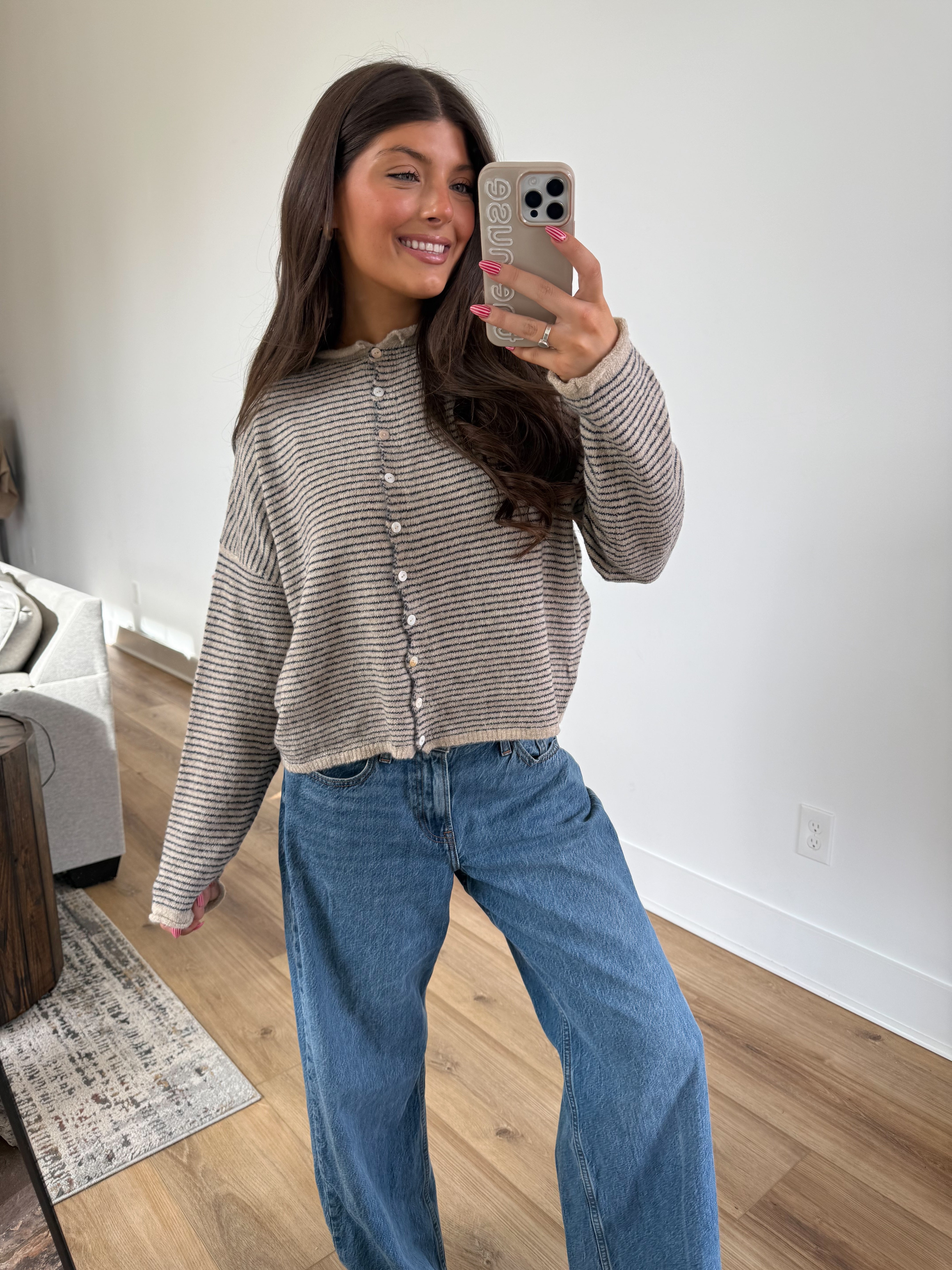 Best Dressed Cardigan (Chocolate Chip)