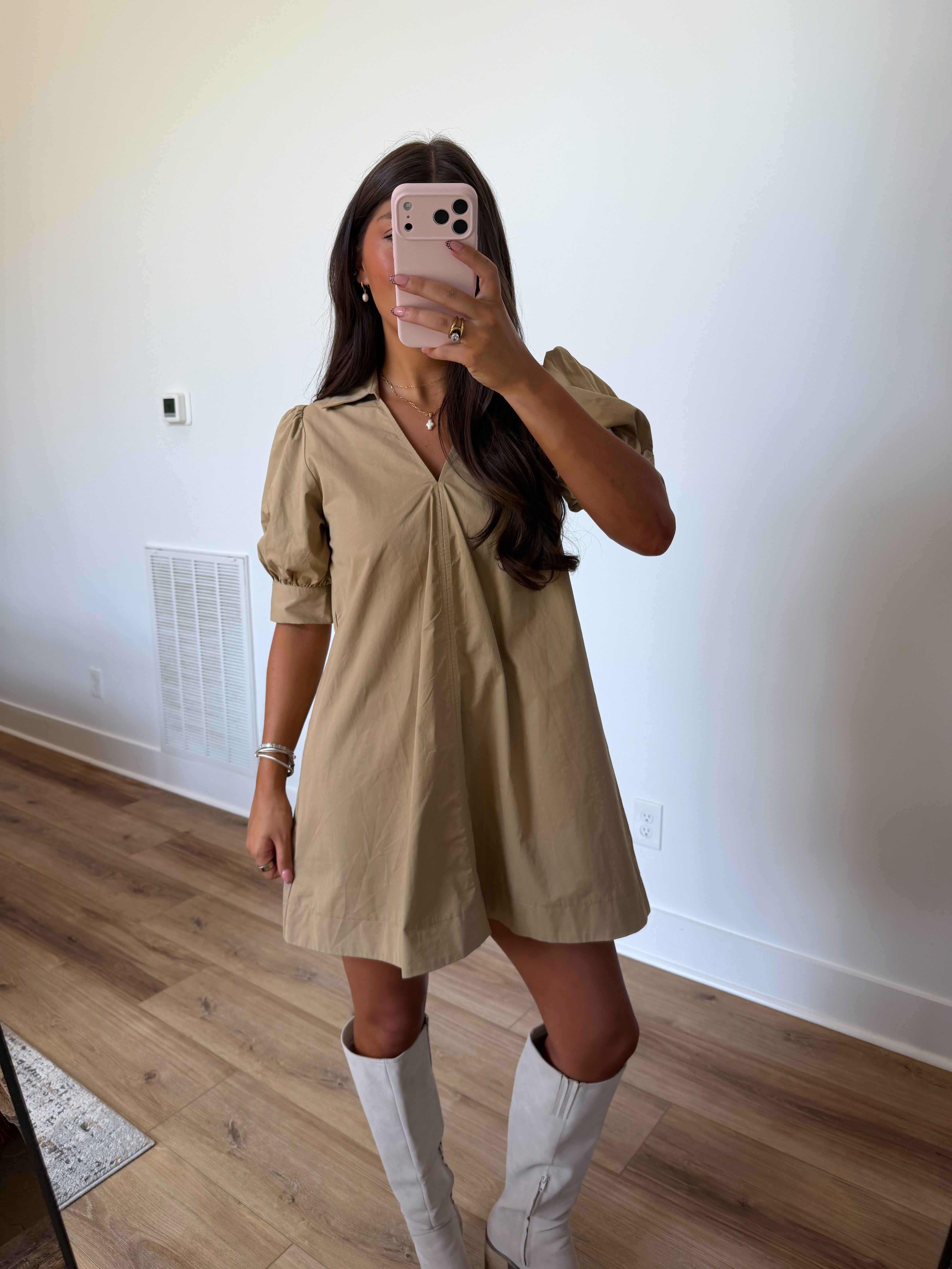 Toasted Teddy Mini Dress