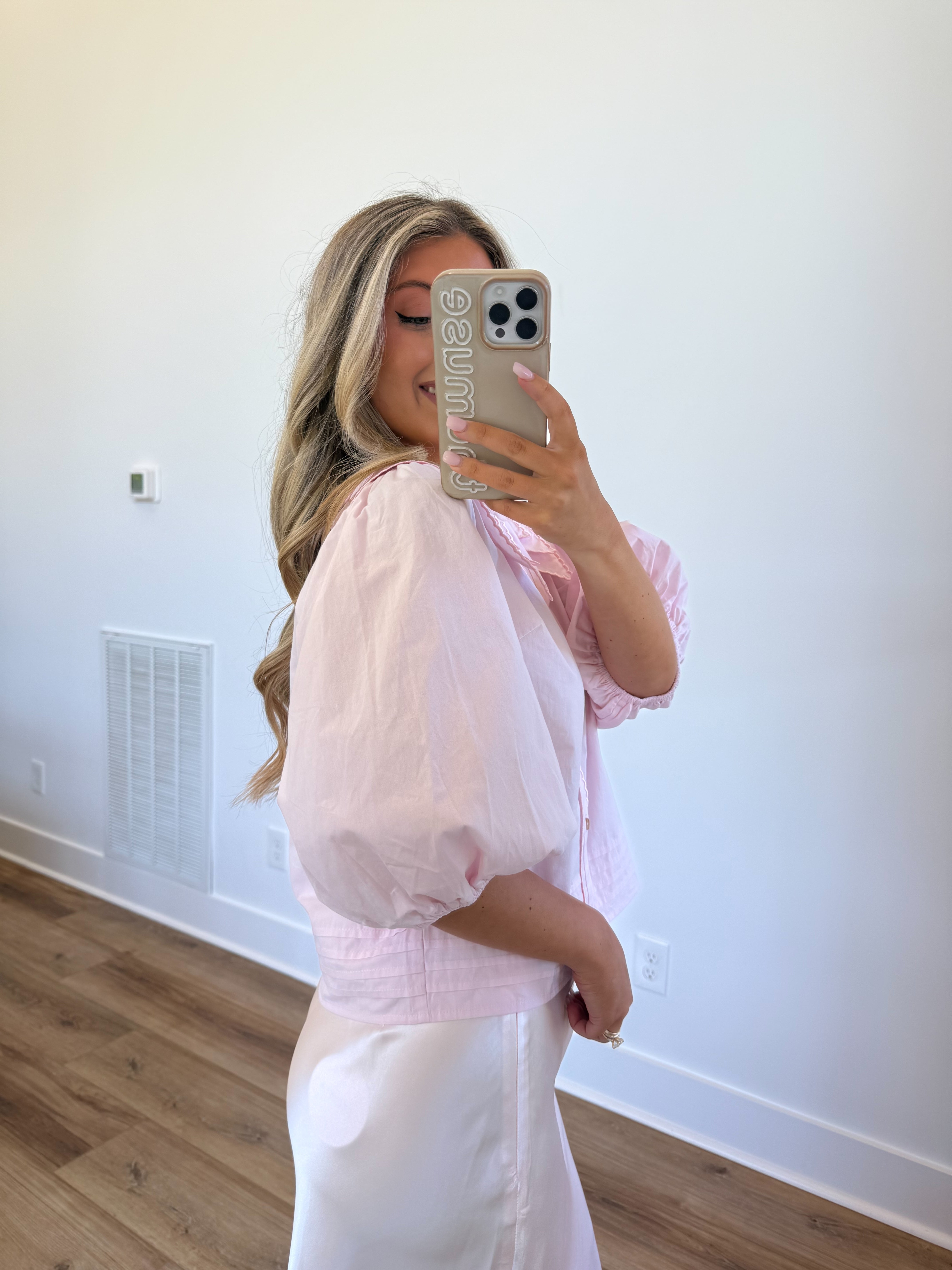 The Heirloom Blouse (Pink)