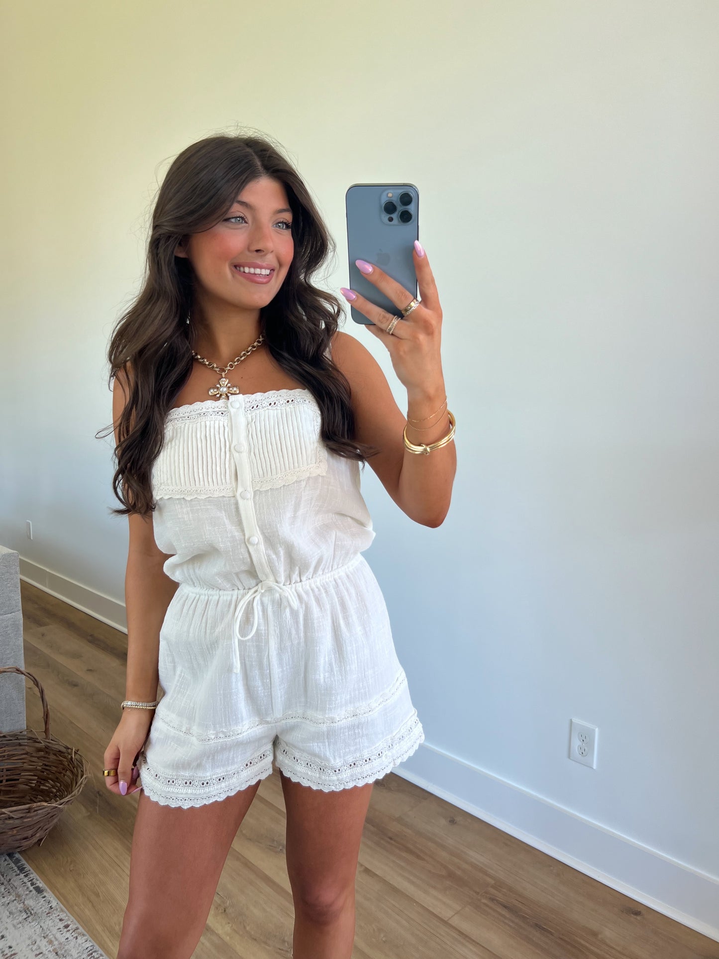Dove Romper
