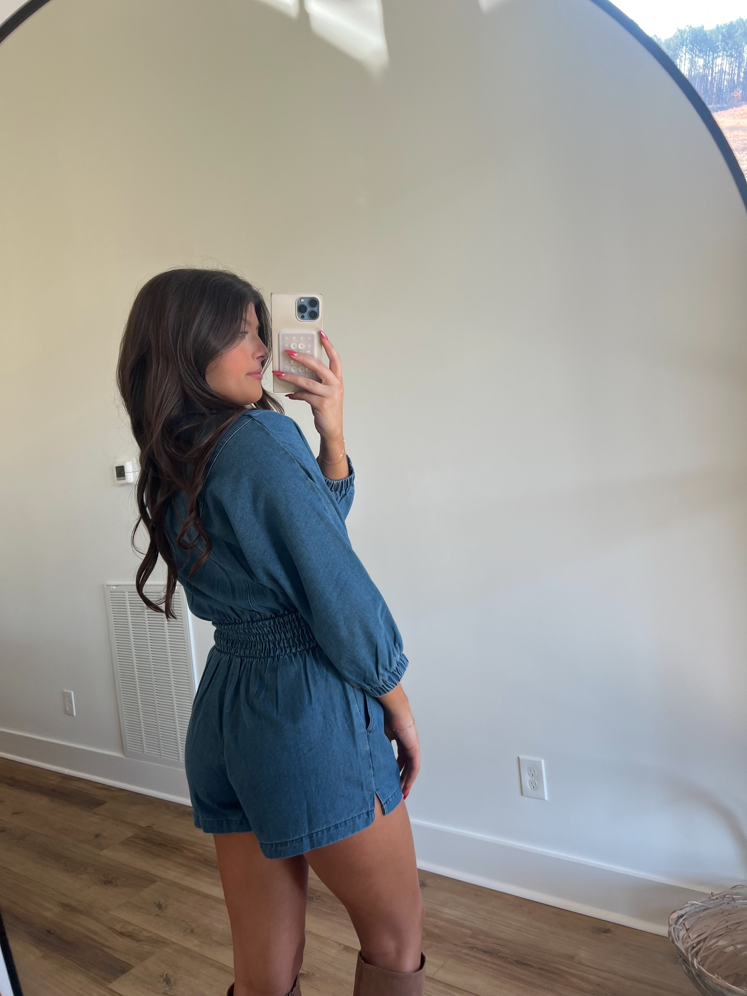 Denim Days Romper