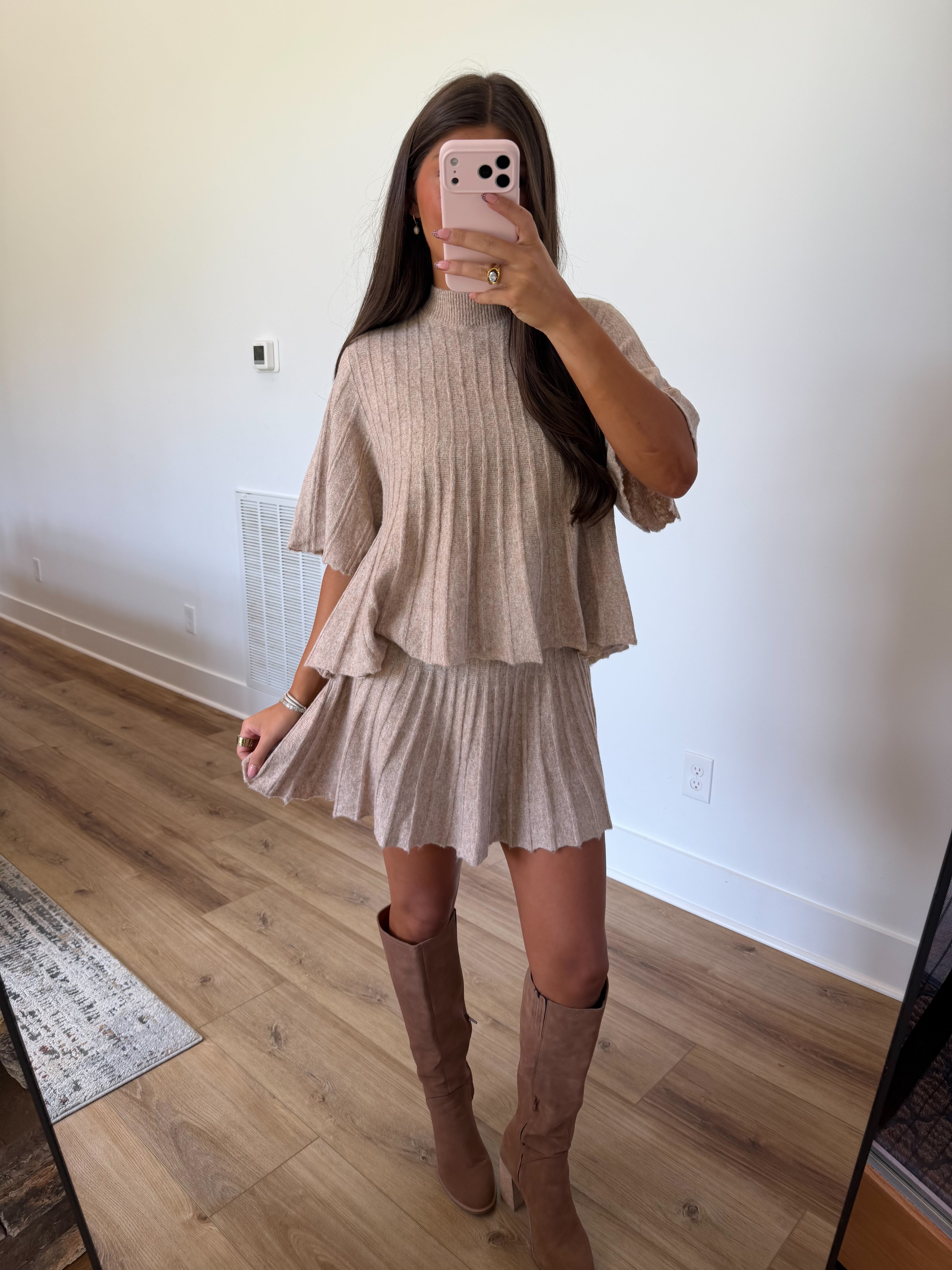 Gilmore Knit Set (Tan)