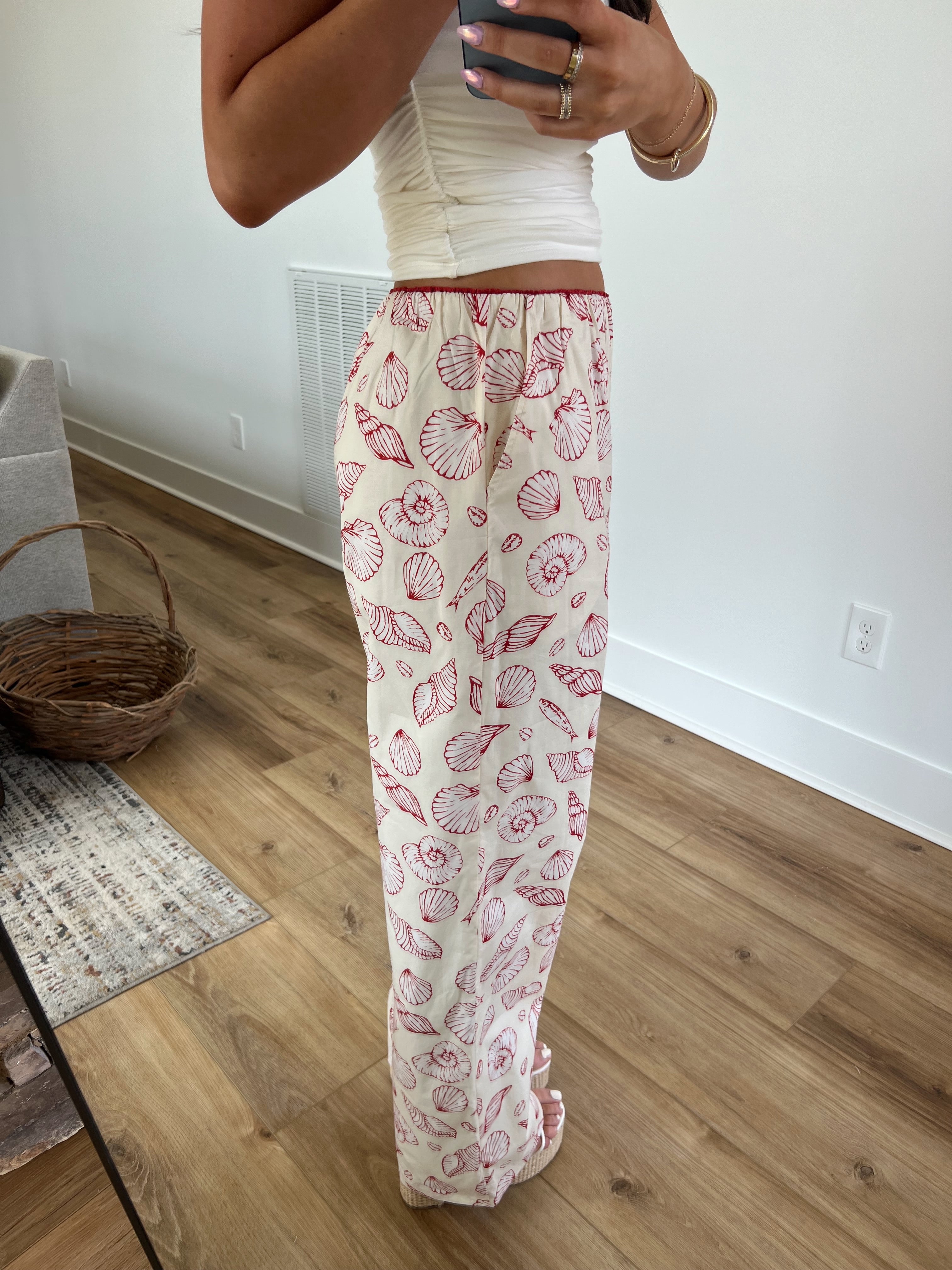Seashell Boxer Pants