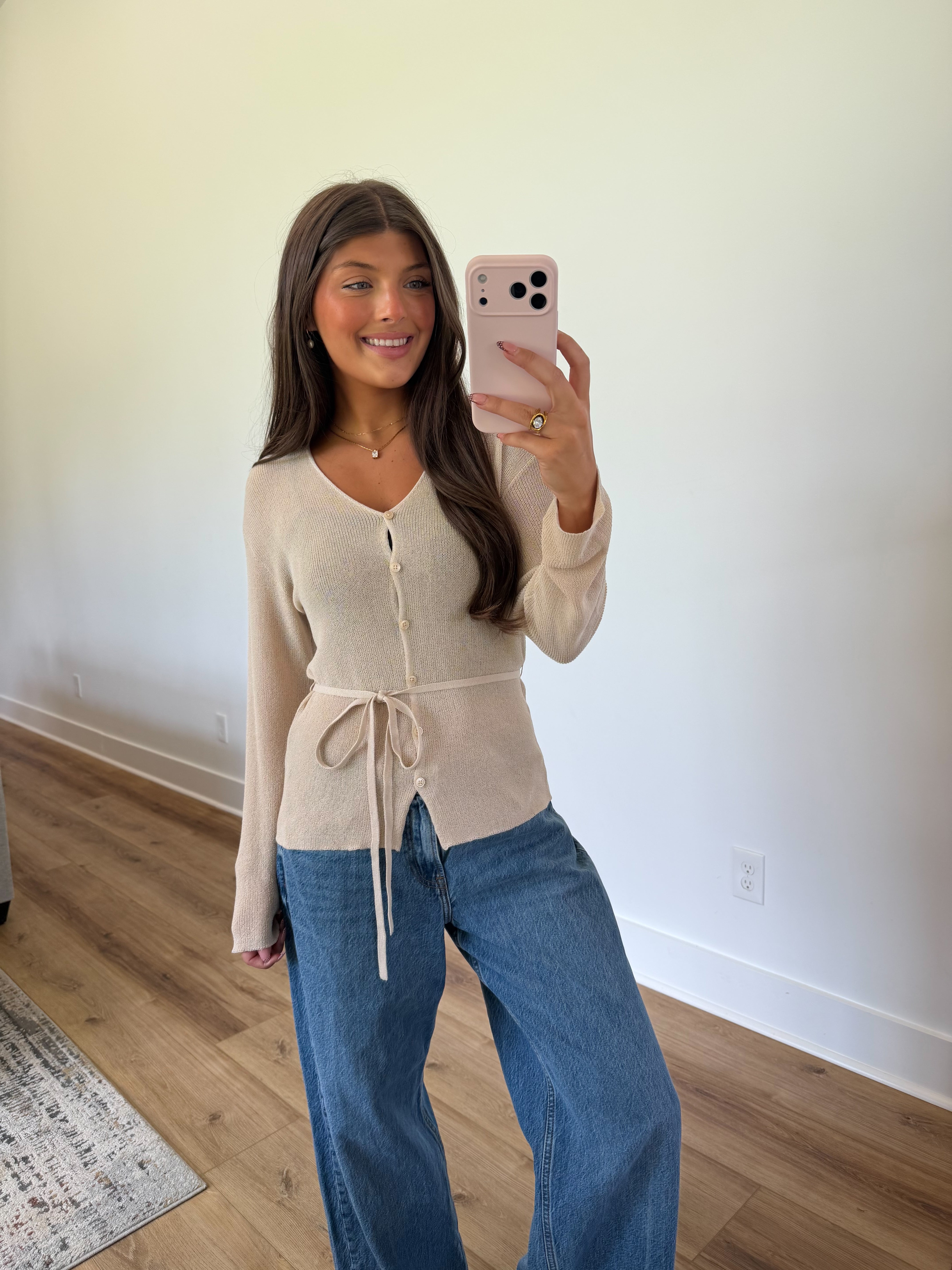 Sienna Tie Cardigan