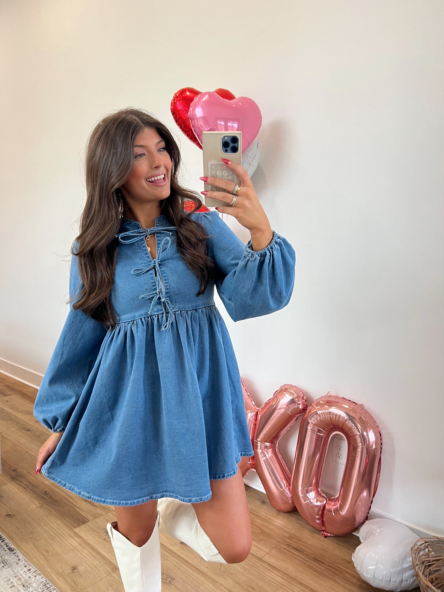 Dearest Denim Dress