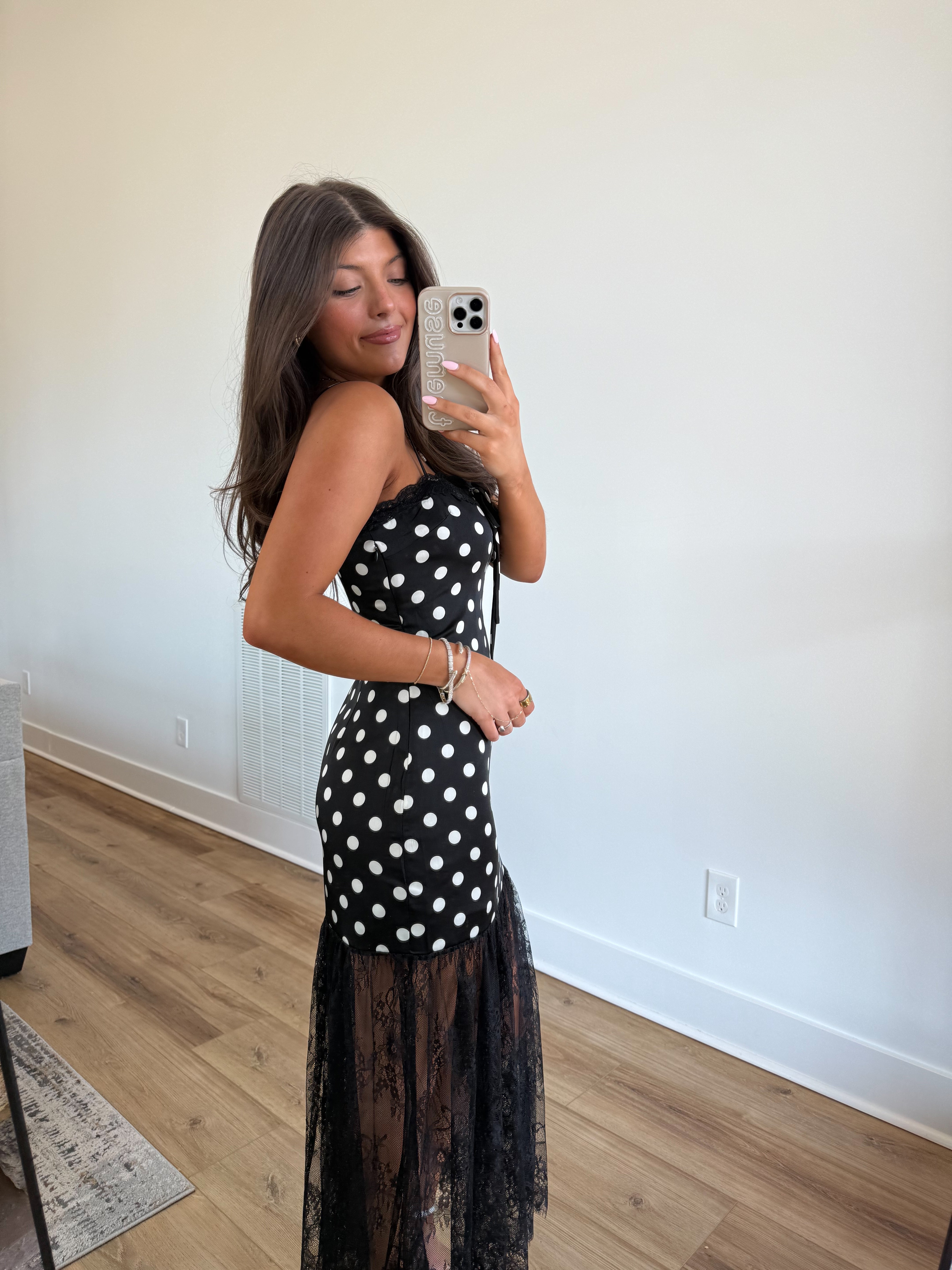 The Amour Lace Dress (Black)